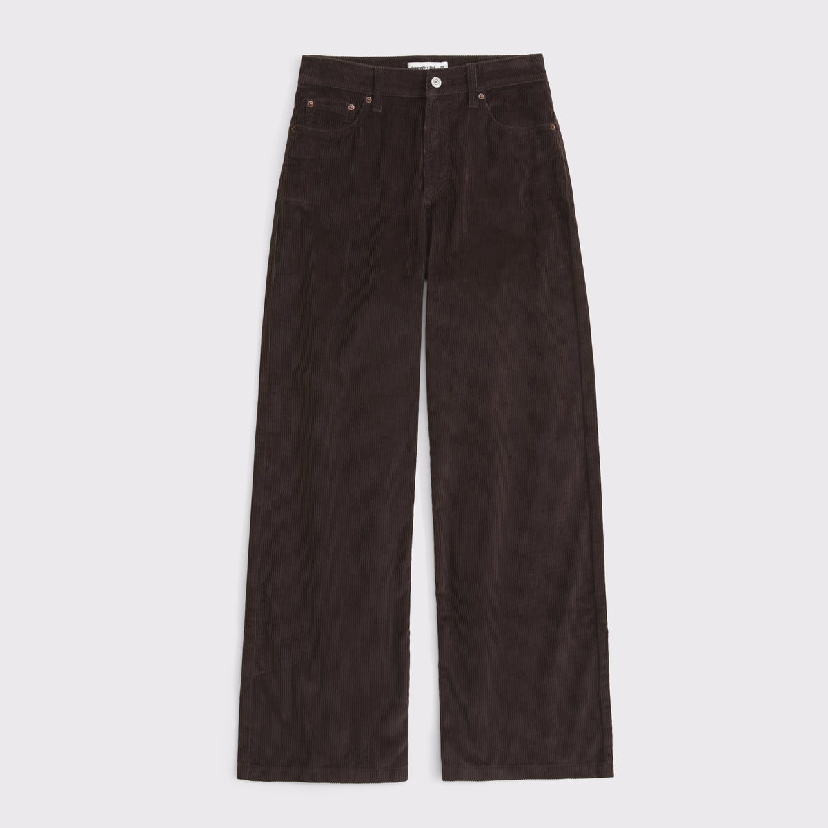 Abercrombie Corduroy High Rise Wide Leg Pant