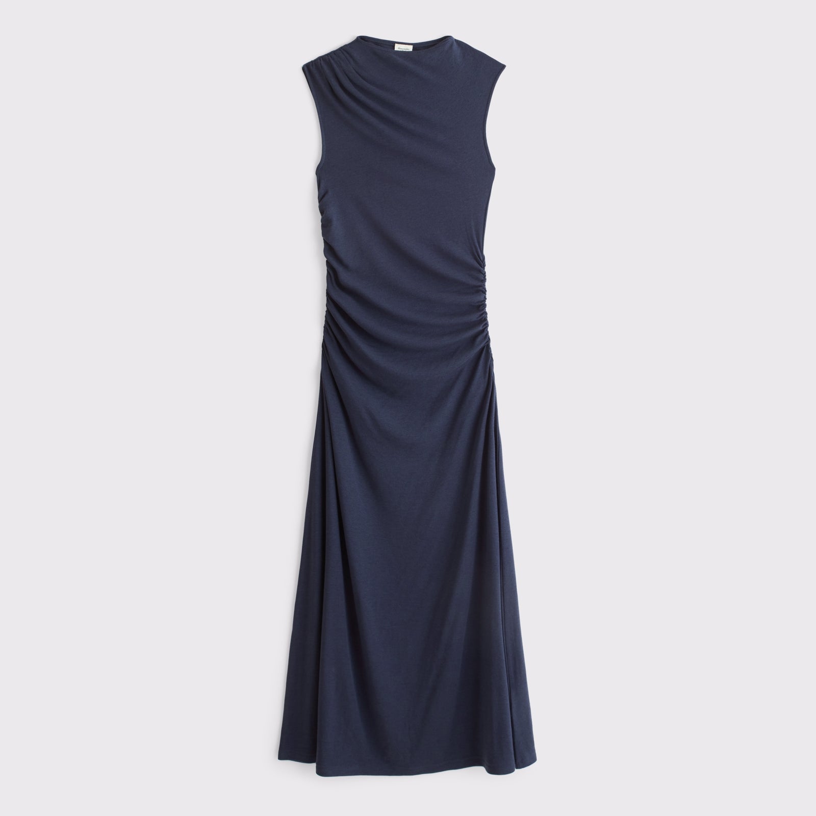 Abercrombie Fine Wool-Blend Mock Neck Maxi Dress