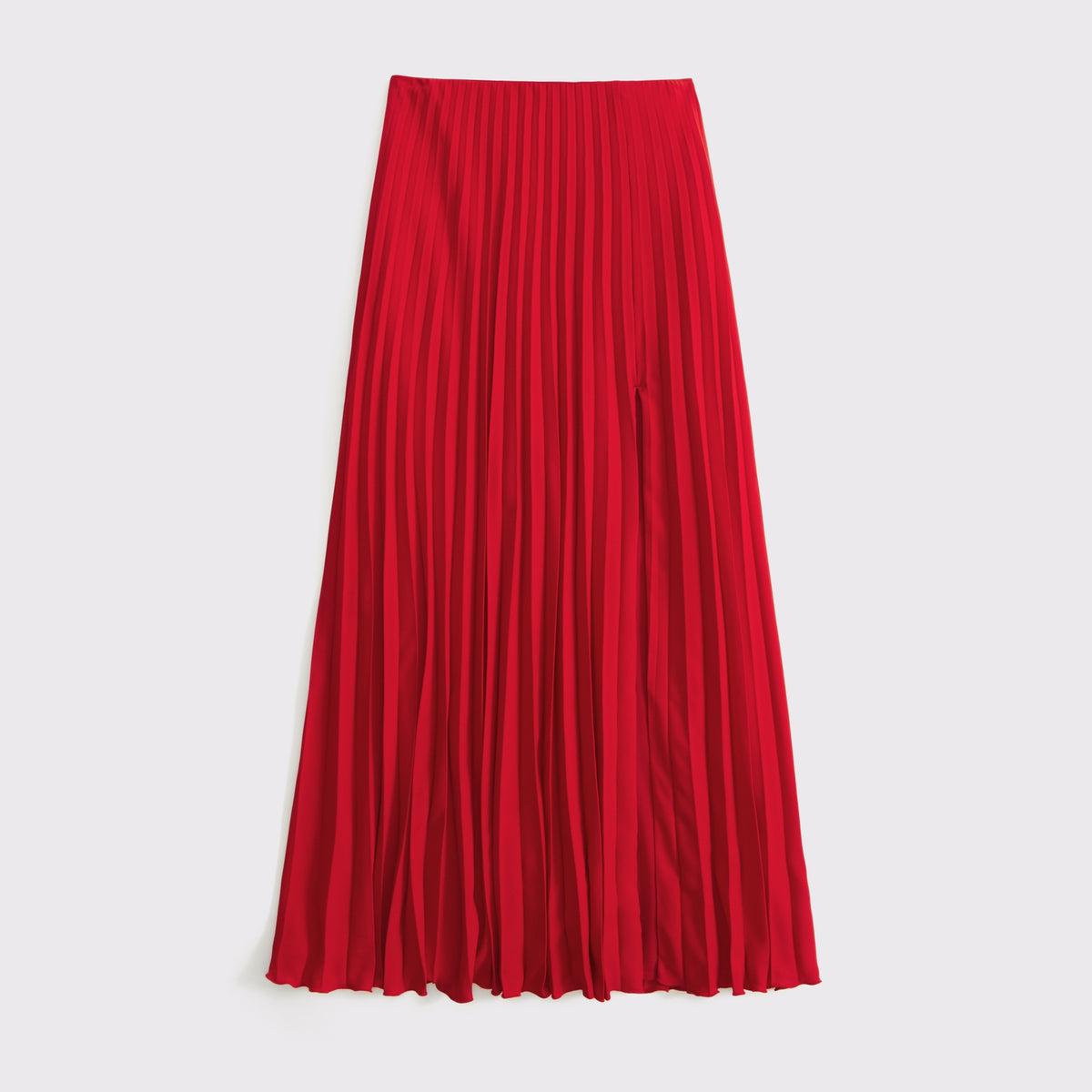 Abercrombie High Rise Pleated Maxi Set Skirt