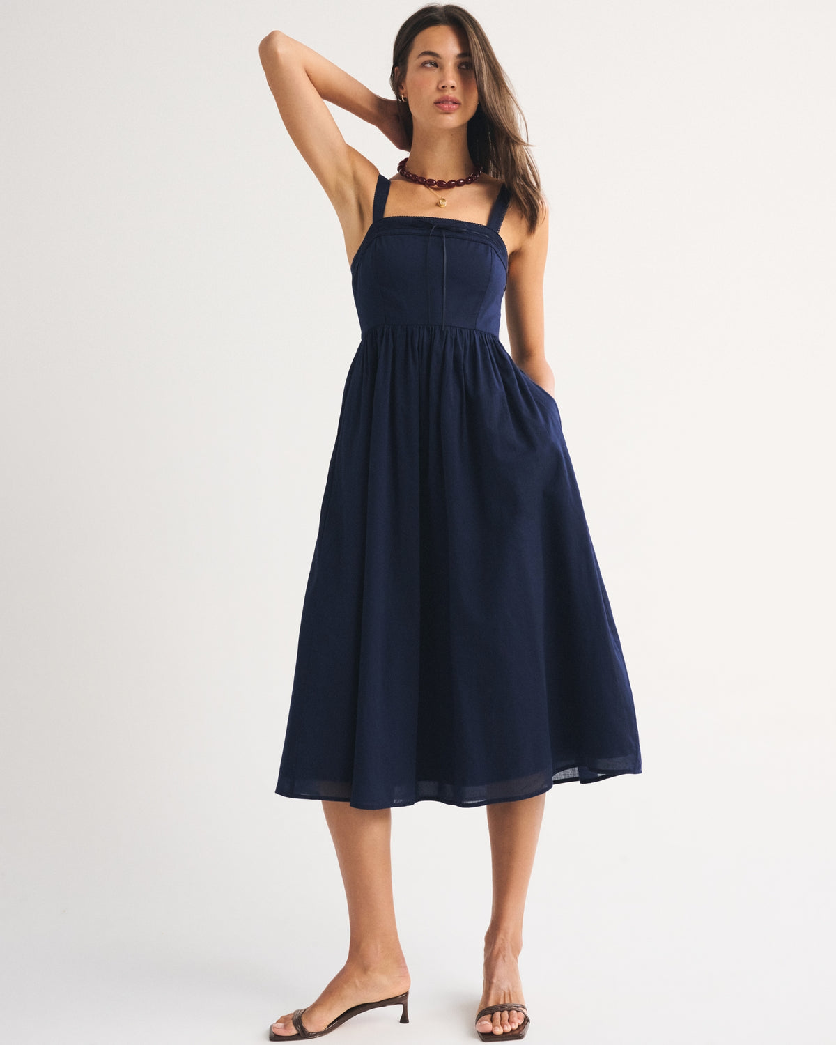 Abercrombie A&F Emerson Midi Dress