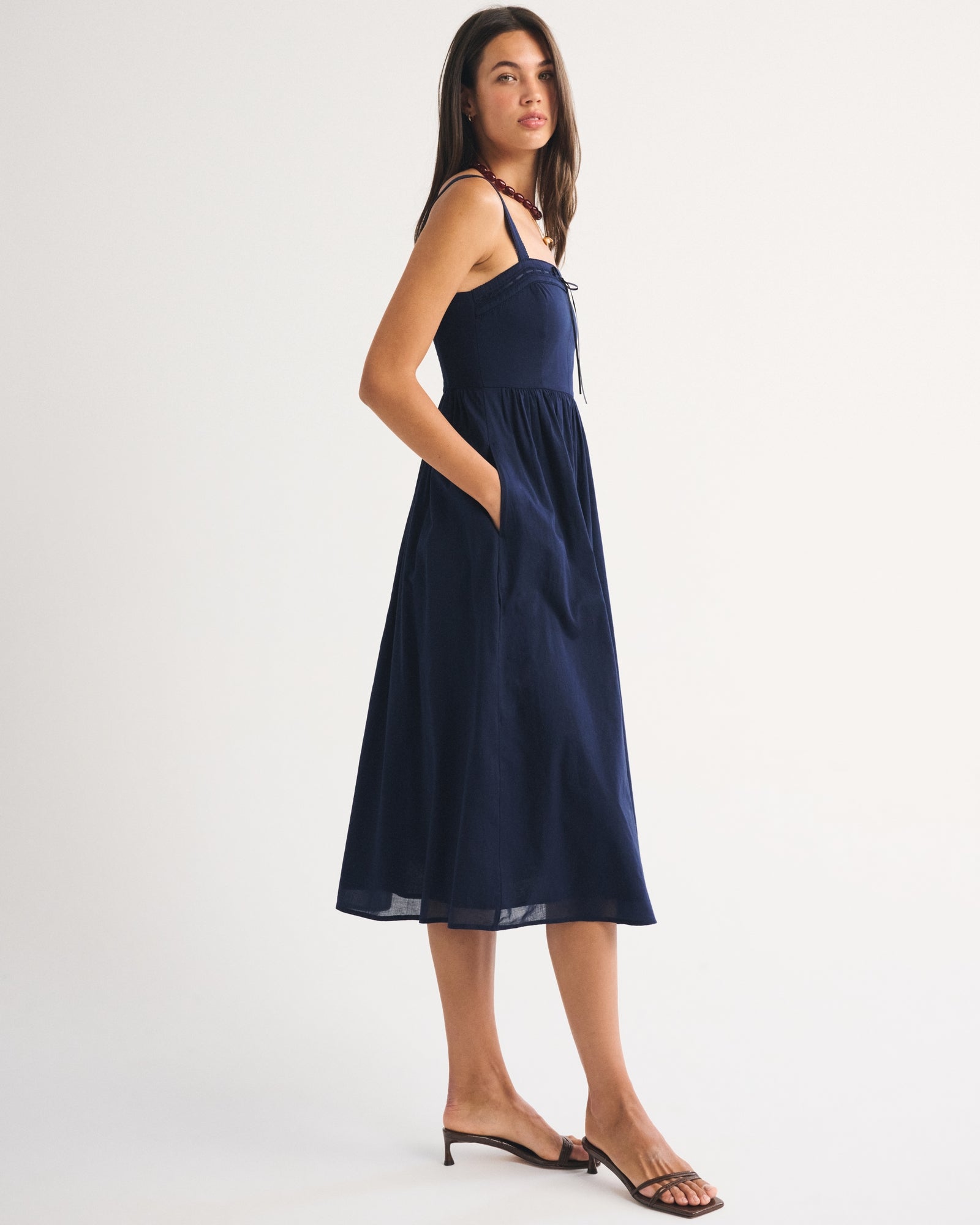 Abercrombie A&F Emerson Midi Dress