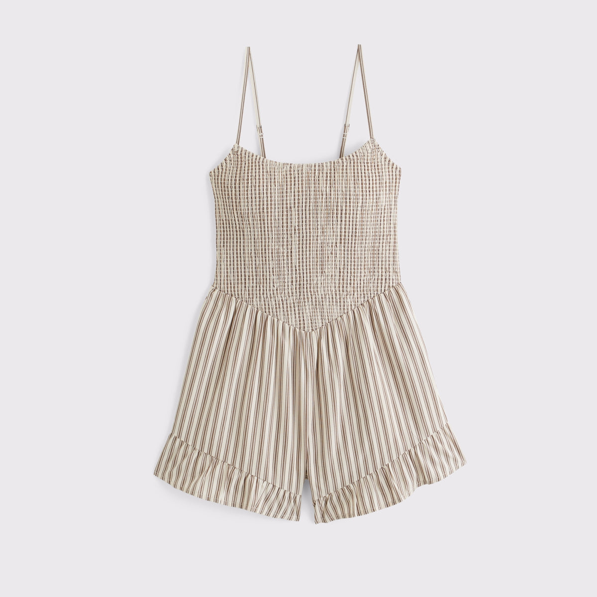 Abercrombie A&F Sydney Smocked Dipped-Waist Romper