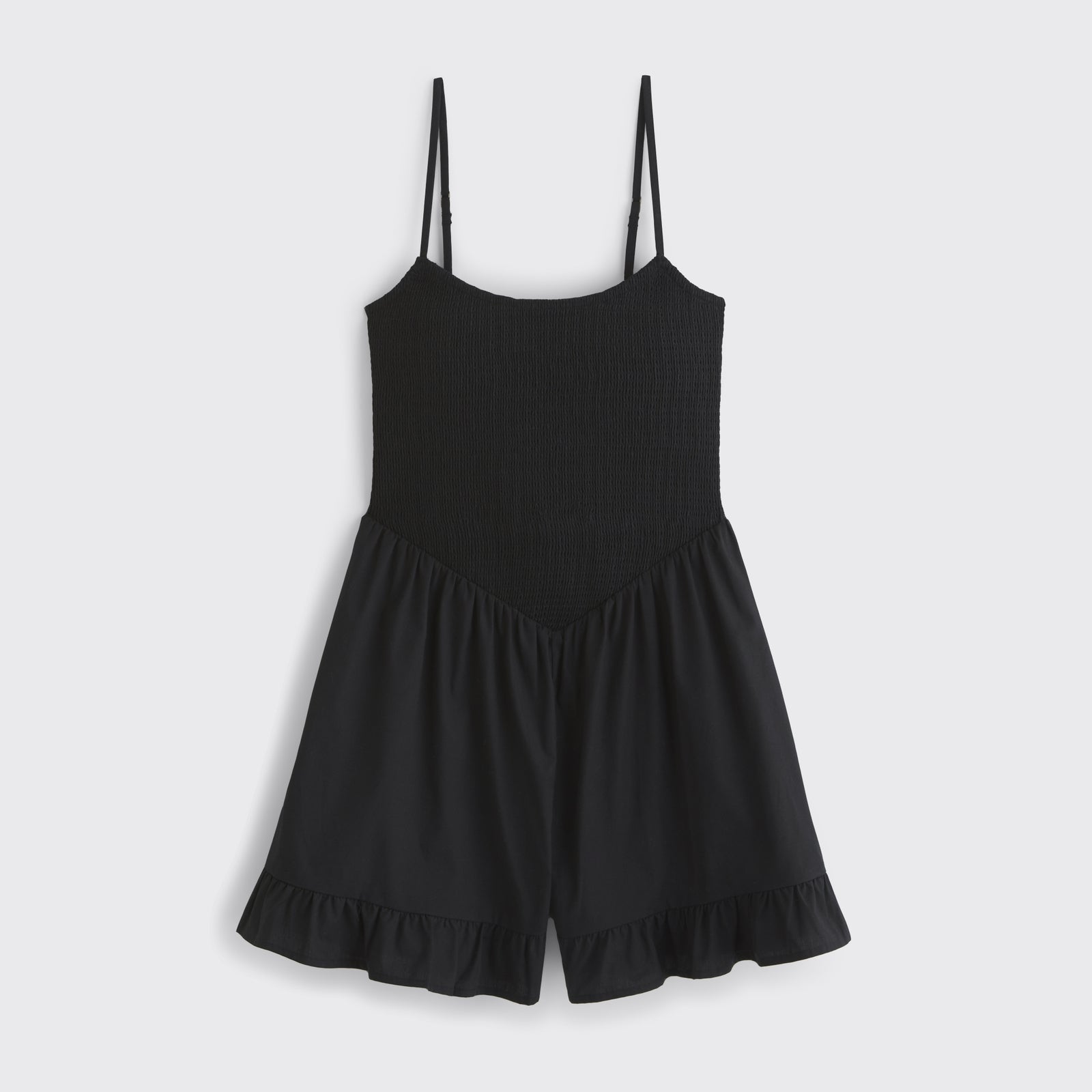 Abercrombie A&F Sydney Smocked Dipped-Waist Romper