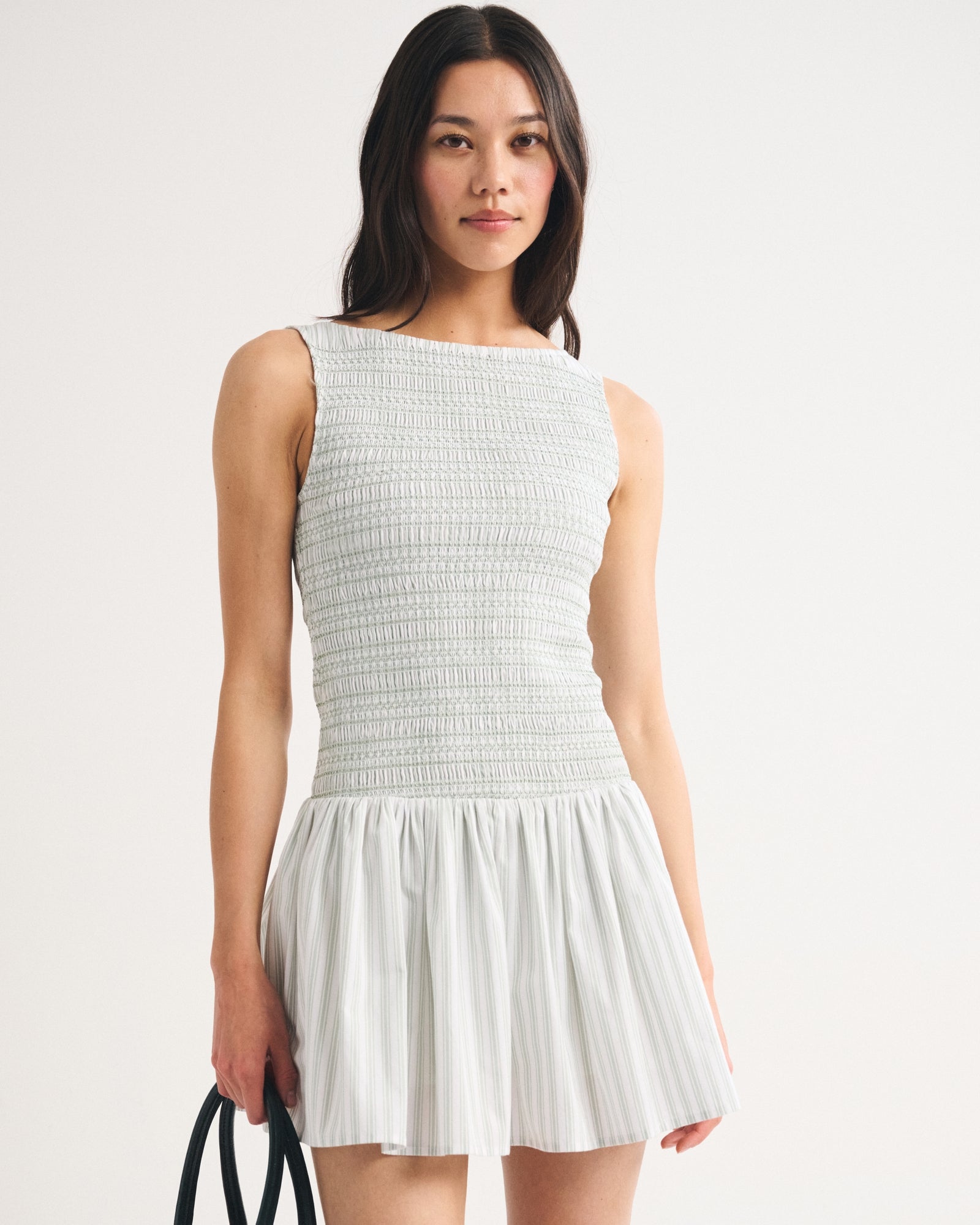 Abercrombie A&F Sydney Smocked Slash Skort