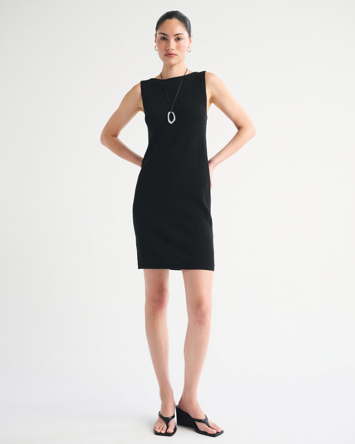 Abercrombie High Neck Sweater Mini Dress