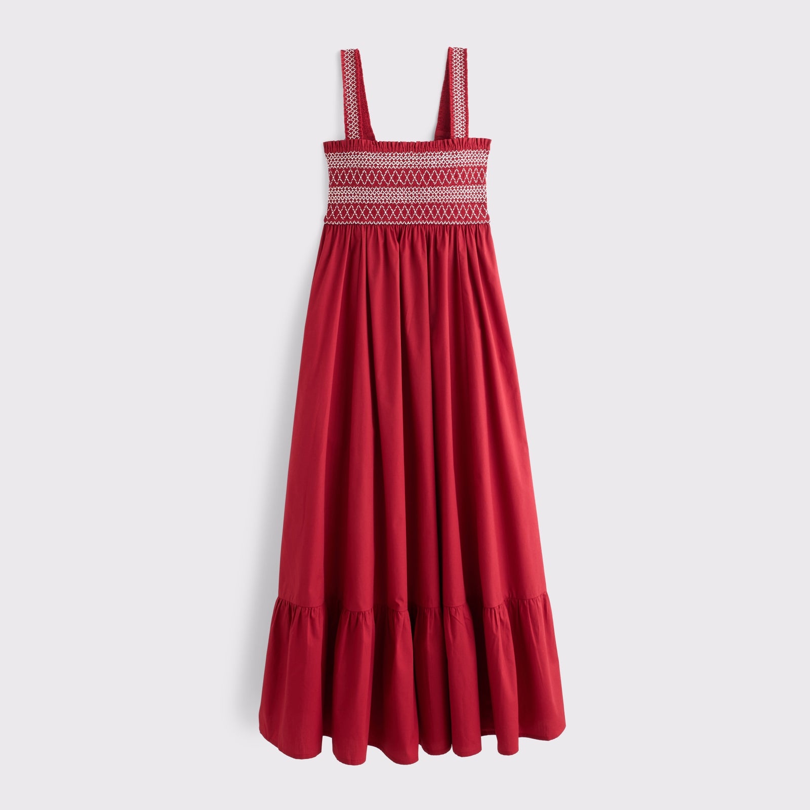 Abercrombie A&F Sydney Smocked Convertible Midi Dress