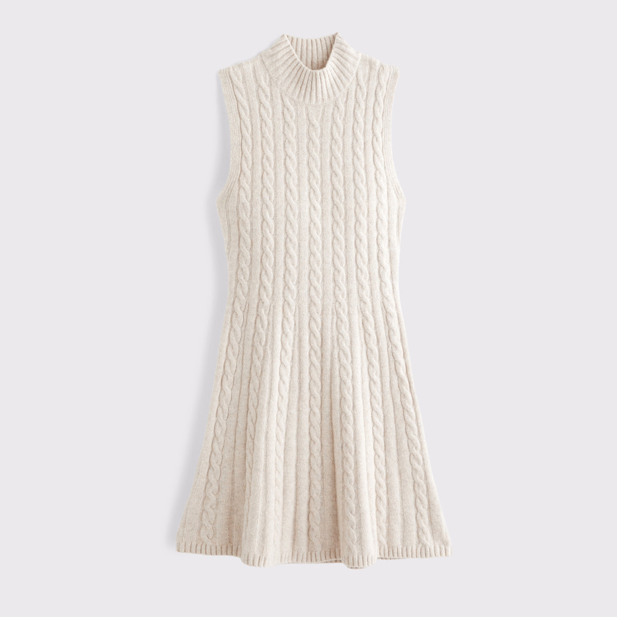 Abercrombie Mock Neck Mini Sweater Dress