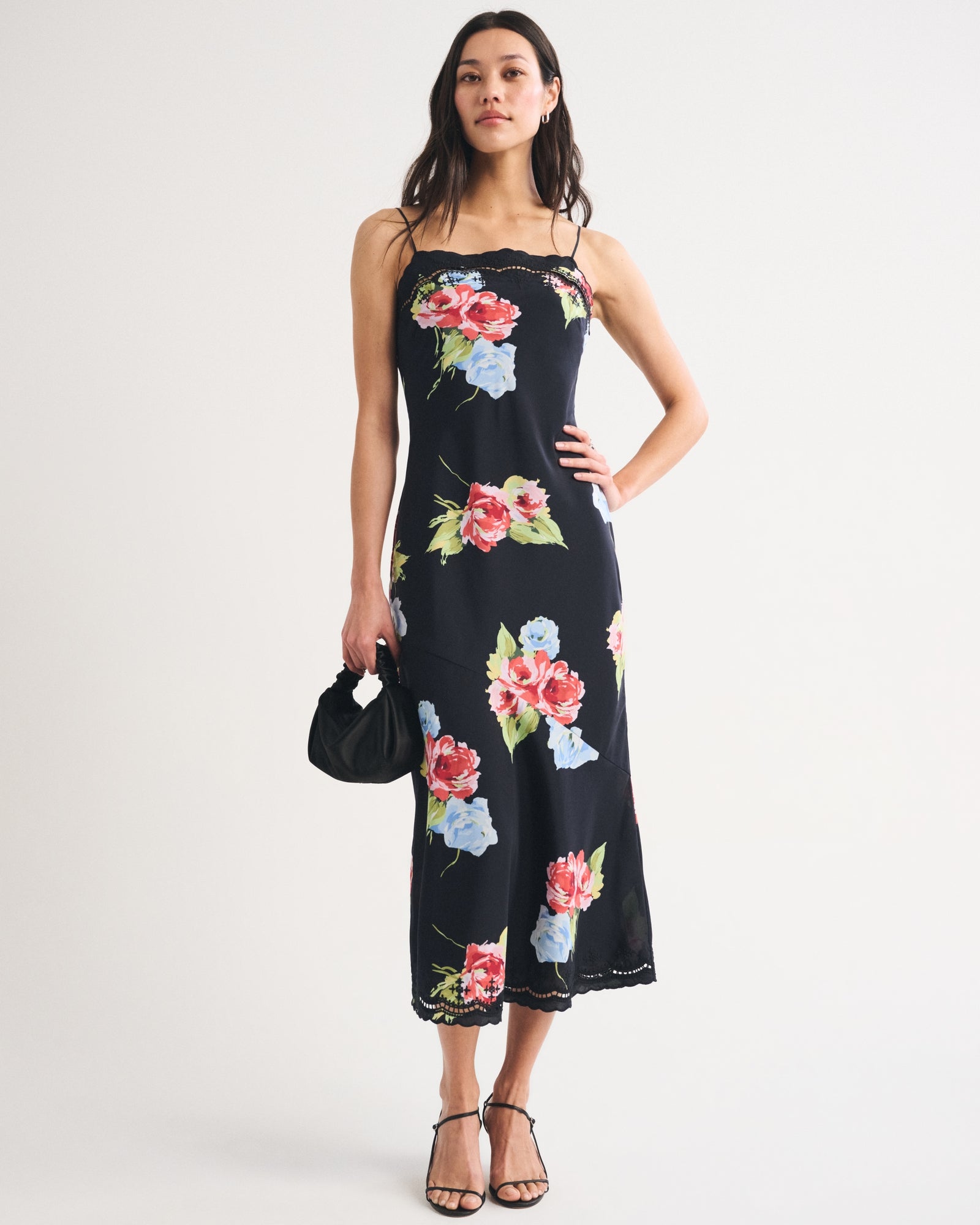 Abercrombie Cotton-Silk Blend Cutwork Slip Dress
