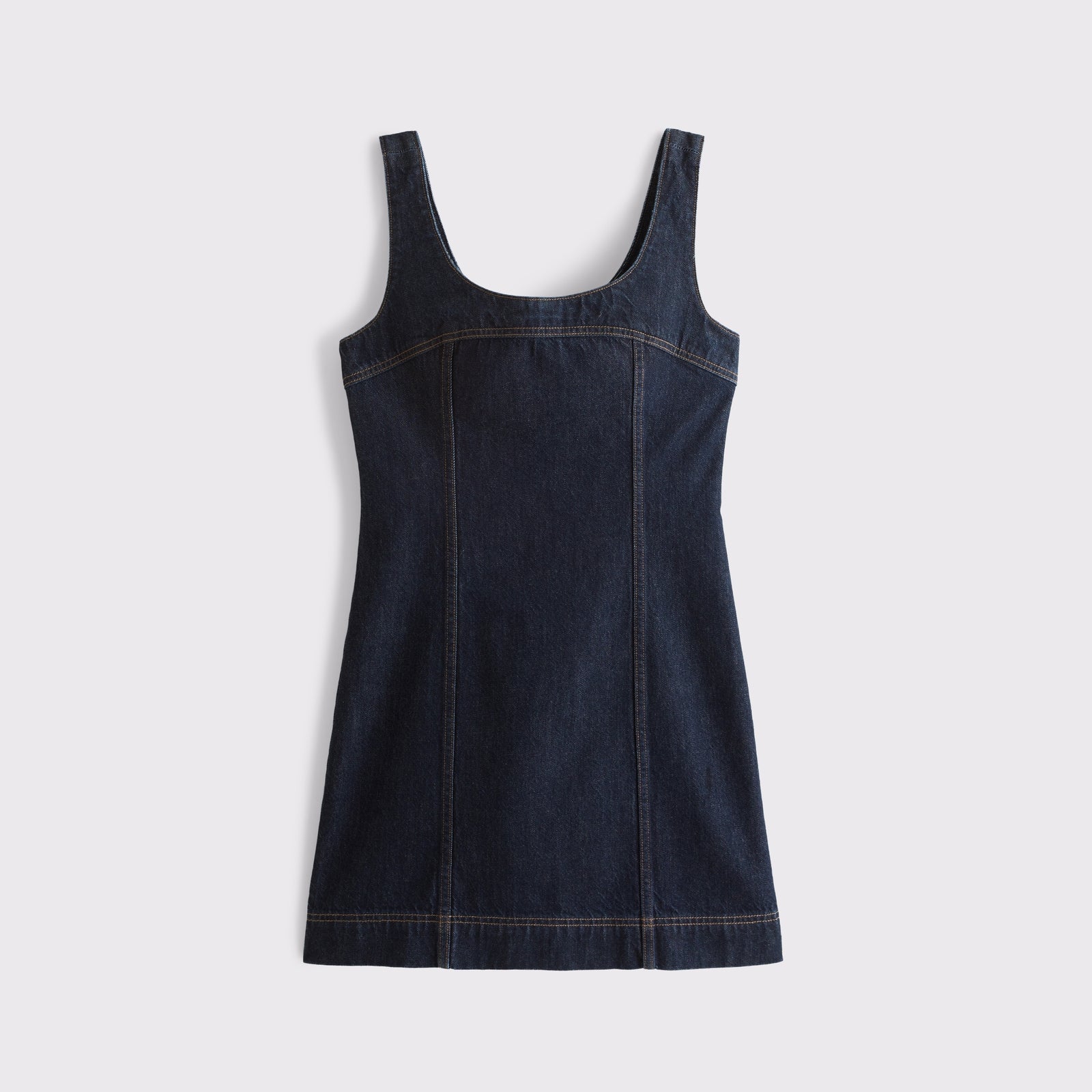 Abercrombie Denim Scoop Neck Mini Dress