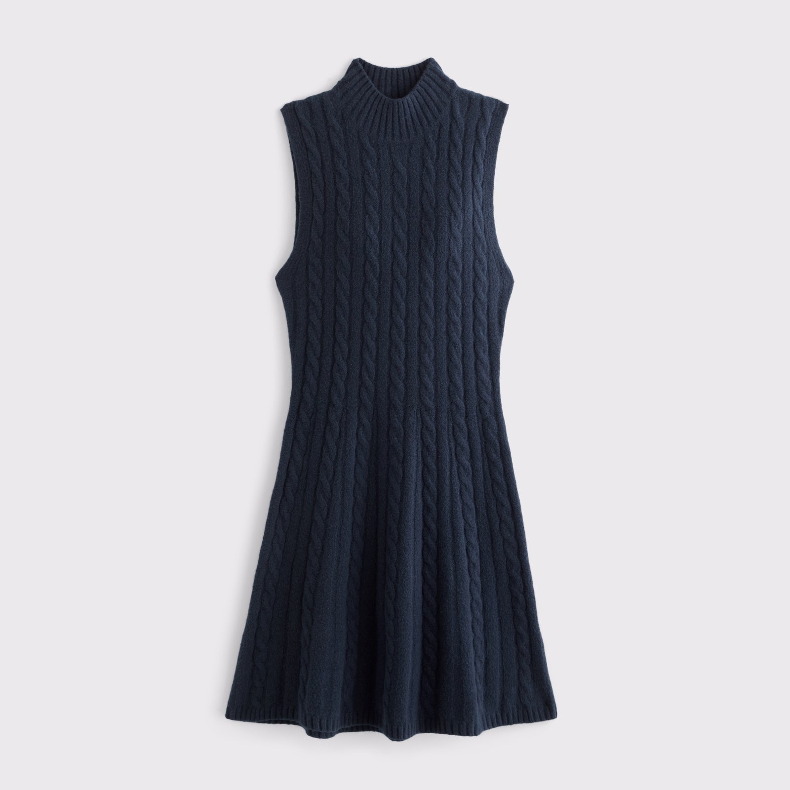 Abercrombie Mock Neck Mini Sweater Dress