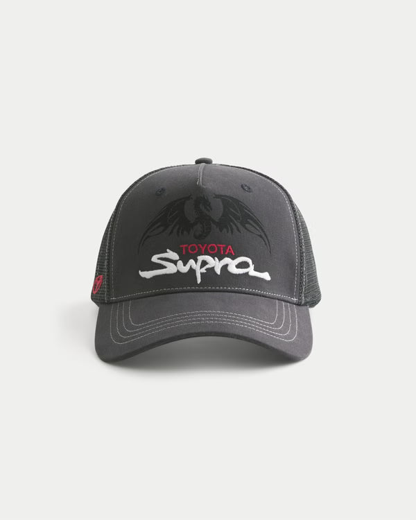 Hollister Toyota Supra Graphic Trucker Hat