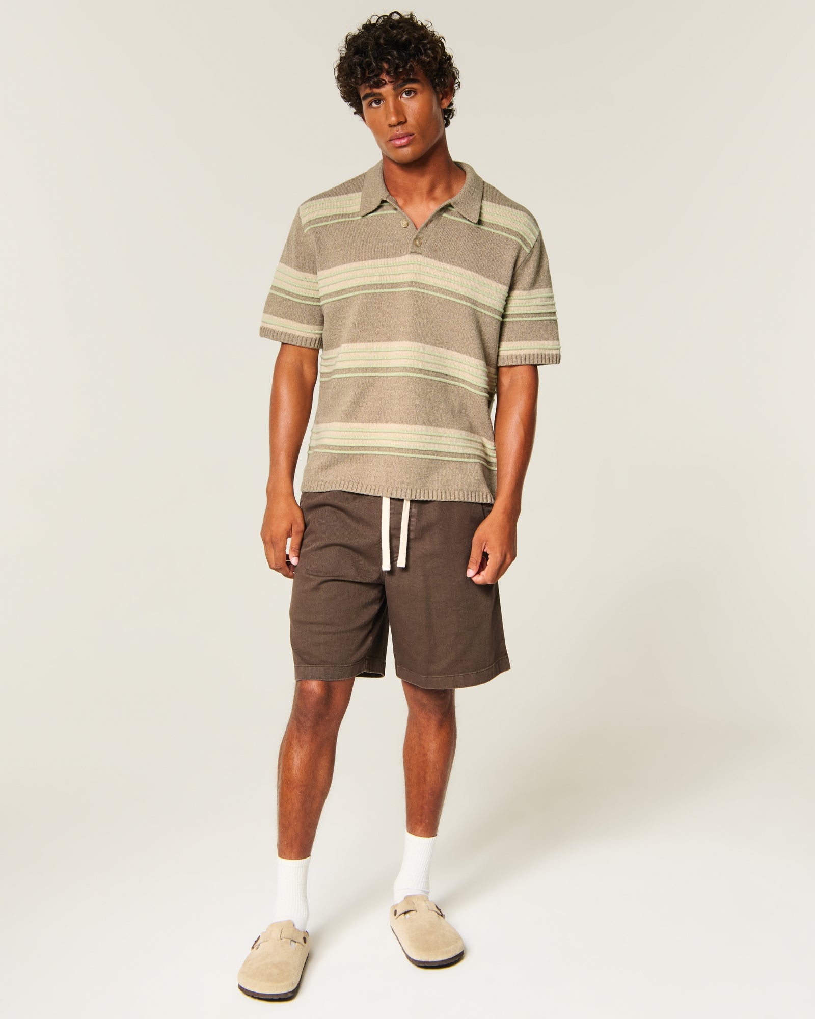 Hollister Boxy Sweater Polo