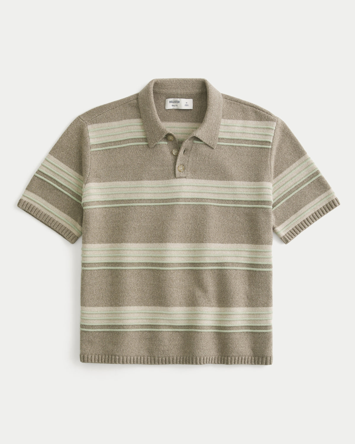 Hollister Boxy Sweater Polo