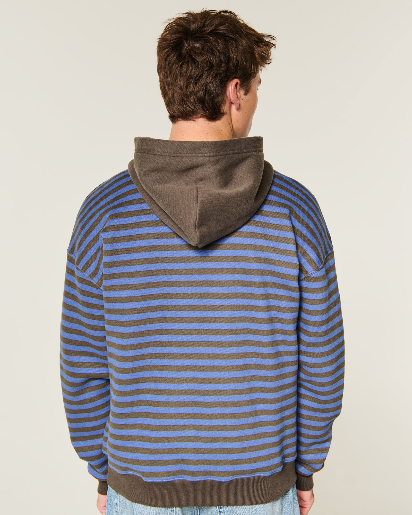 Hollister Boxy Zip-Up Hoodie