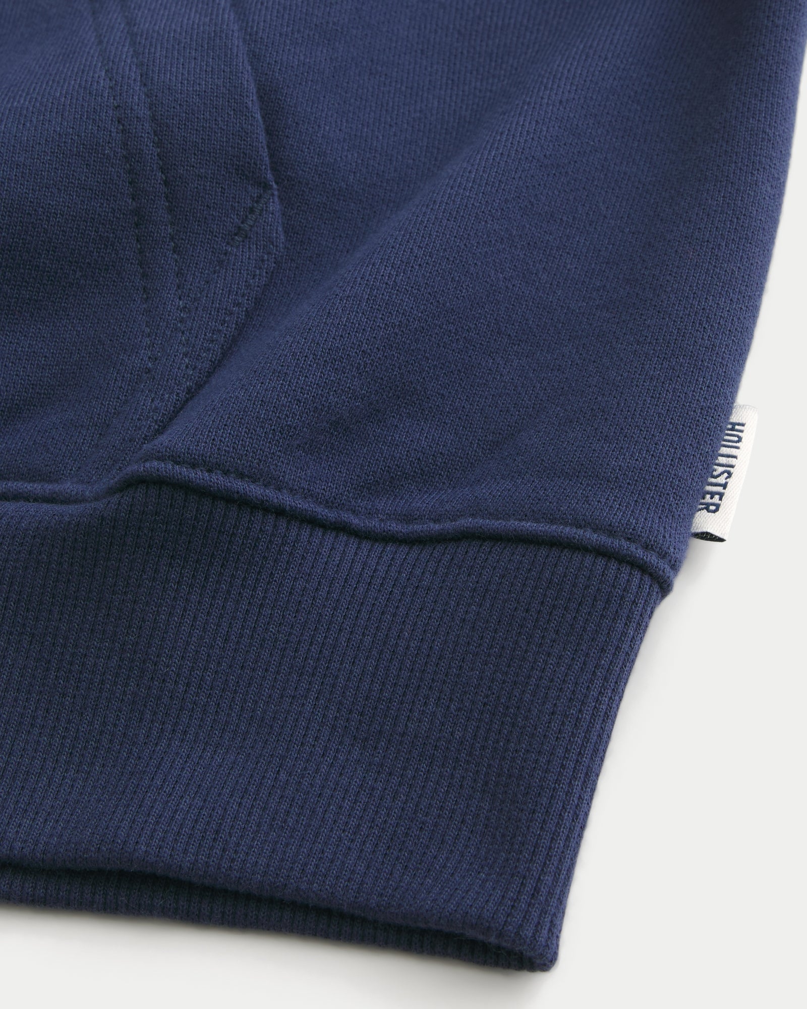 Hollister Boxy Terry Zip-Up Hoodie