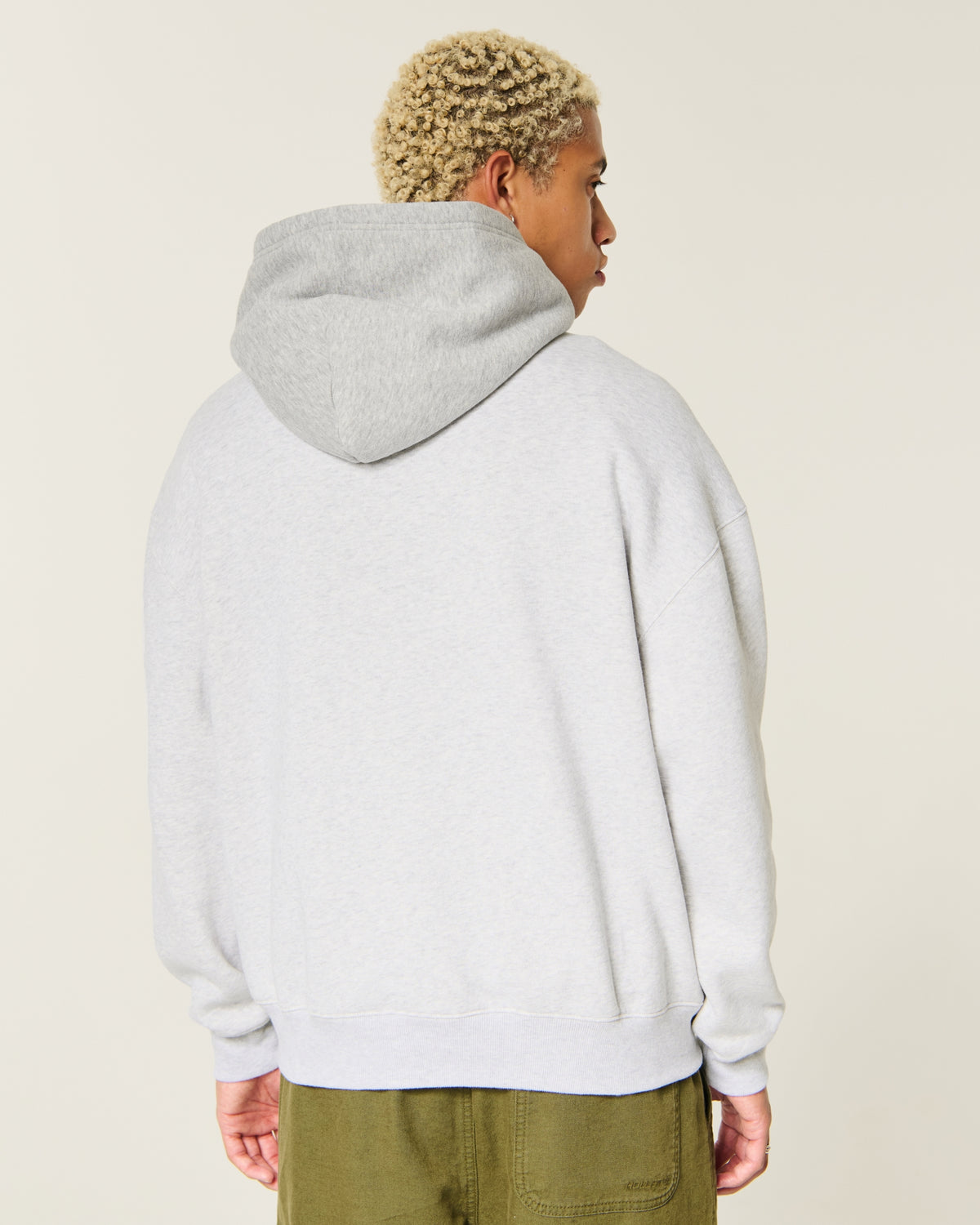 Hollister Boxy Two-Tone Hoodie