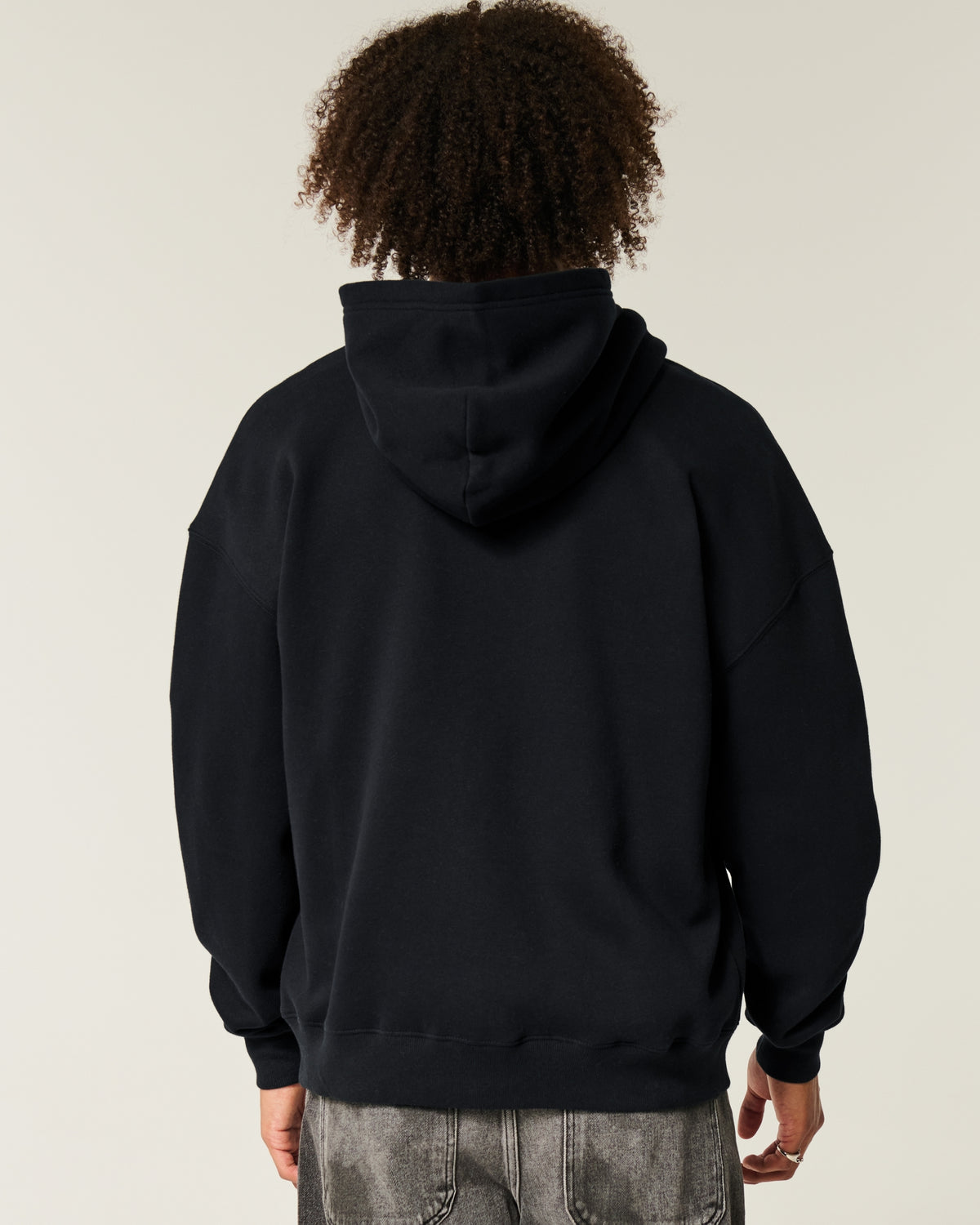 Hollister Boxy Zip-Up Hoodie
