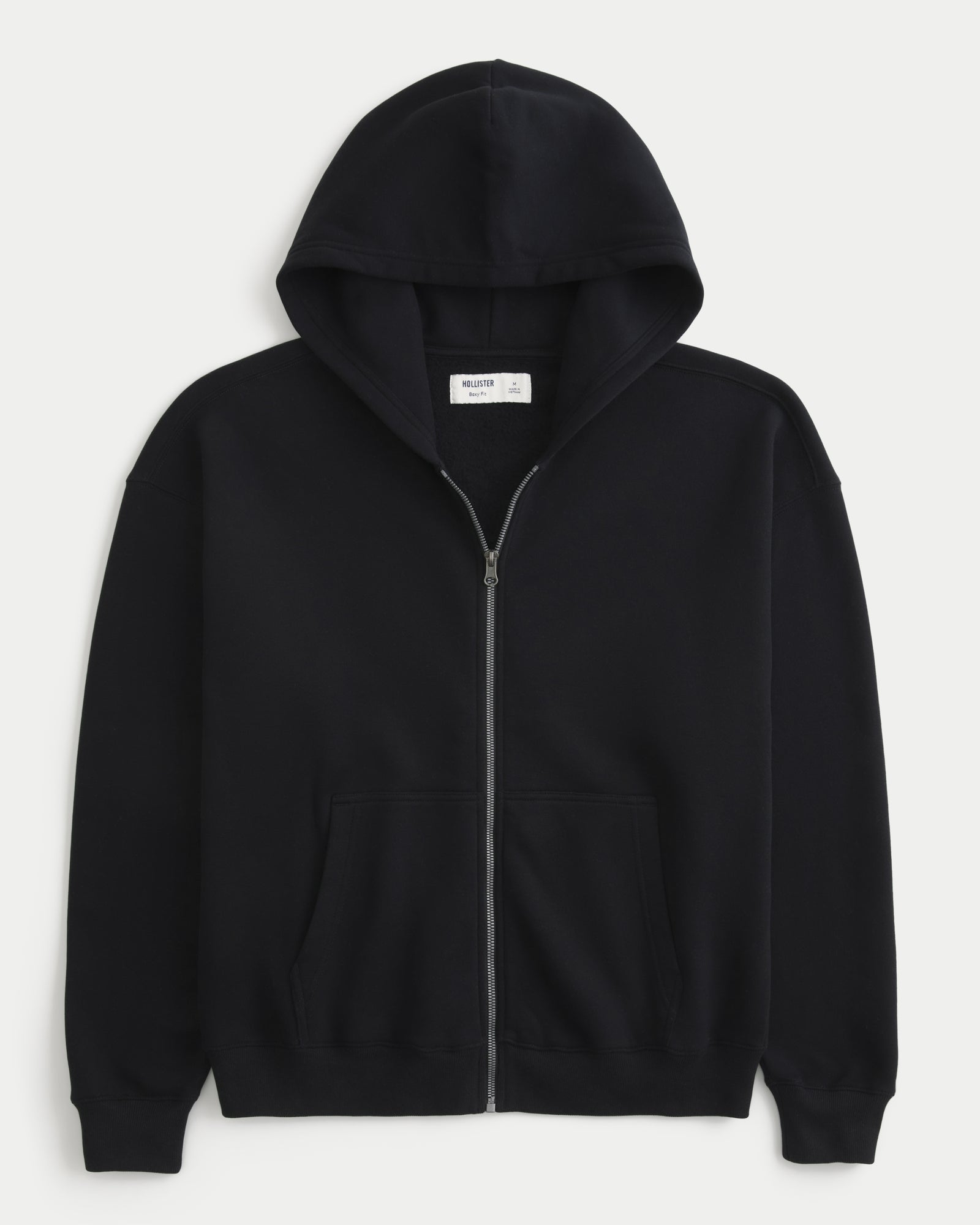 Hollister Boxy Zip-Up Hoodie