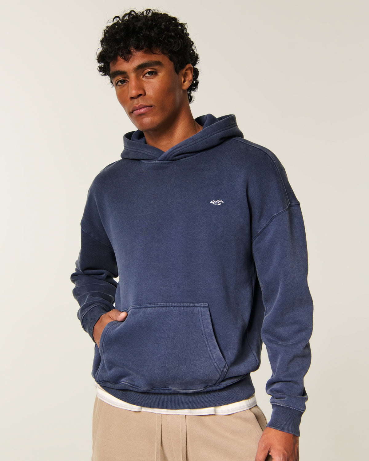 Hollister Boxy Icon Hoodie