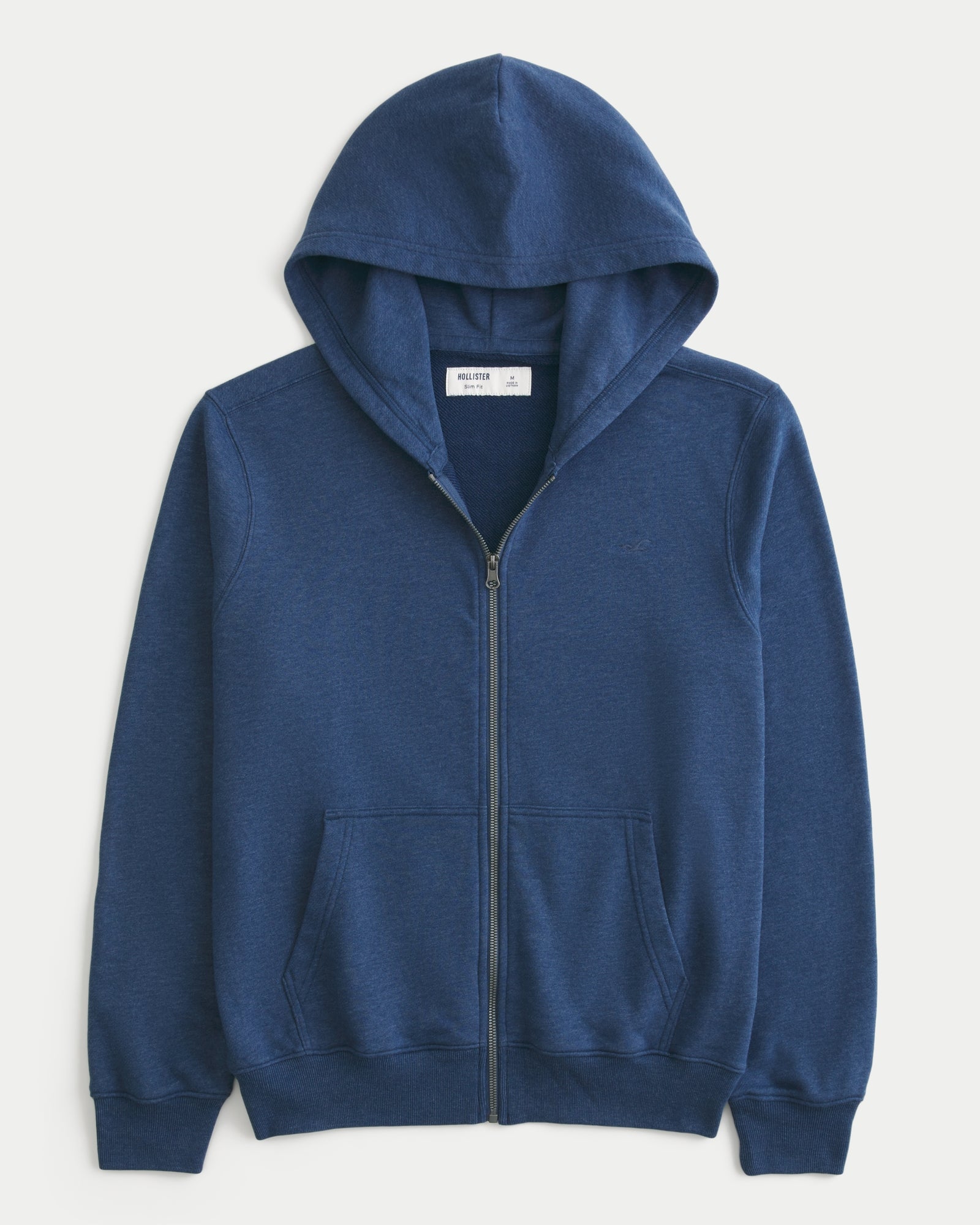 Hollister Zip-Up Icon Hoodie