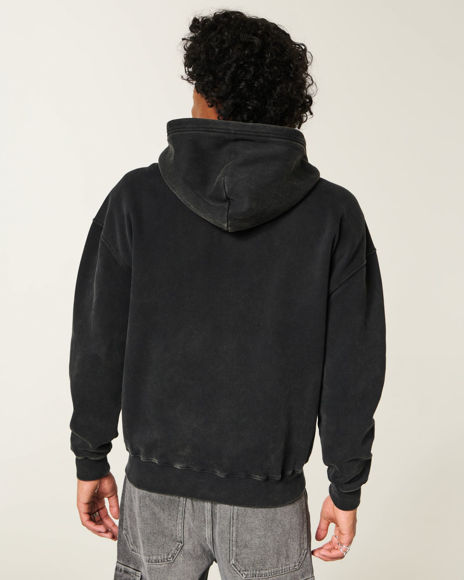 Hollister Boxy Zip-Up Hoodie
