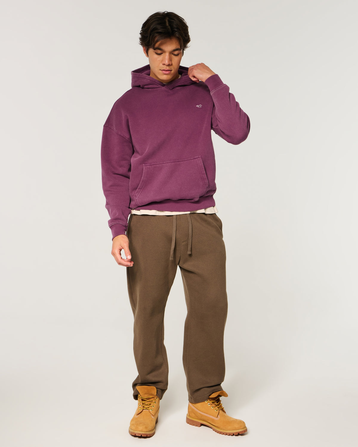 Hollister Boxy Icon Hoodie