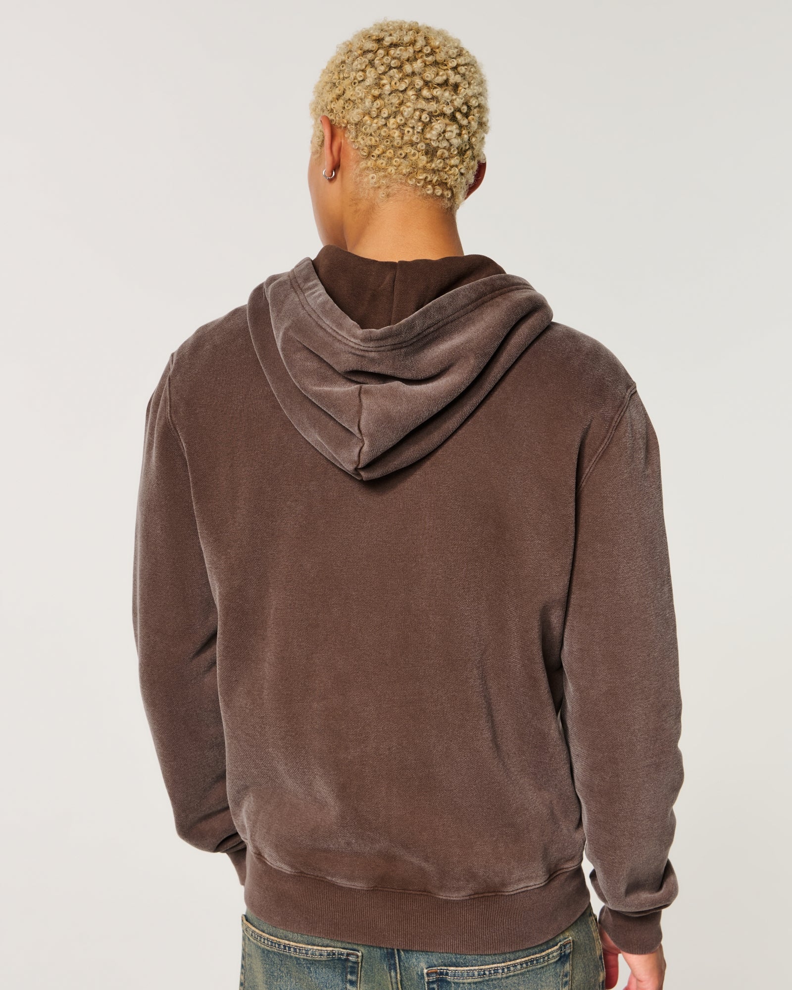 Hollister Zip-Up Icon Hoodie