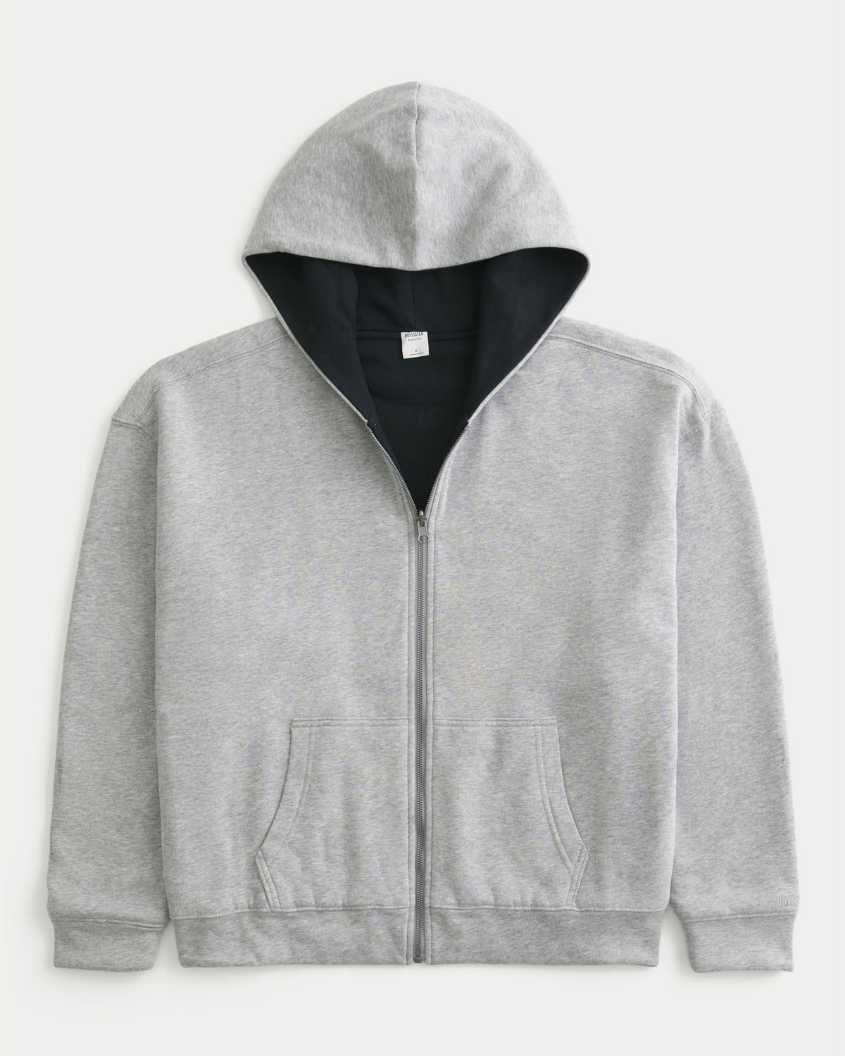 Hollister Boxy Reversible Zip-Up Hoodie
