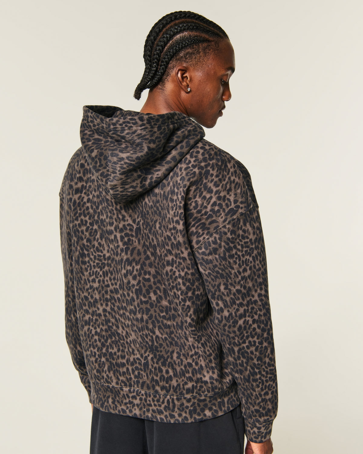 Hollister Boxy Zip-Up Hoodie