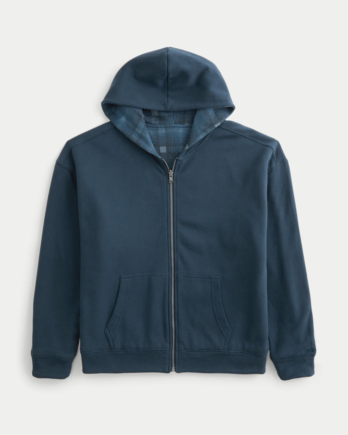 Hollister Boxy Reversible Zip-Up Hoodie