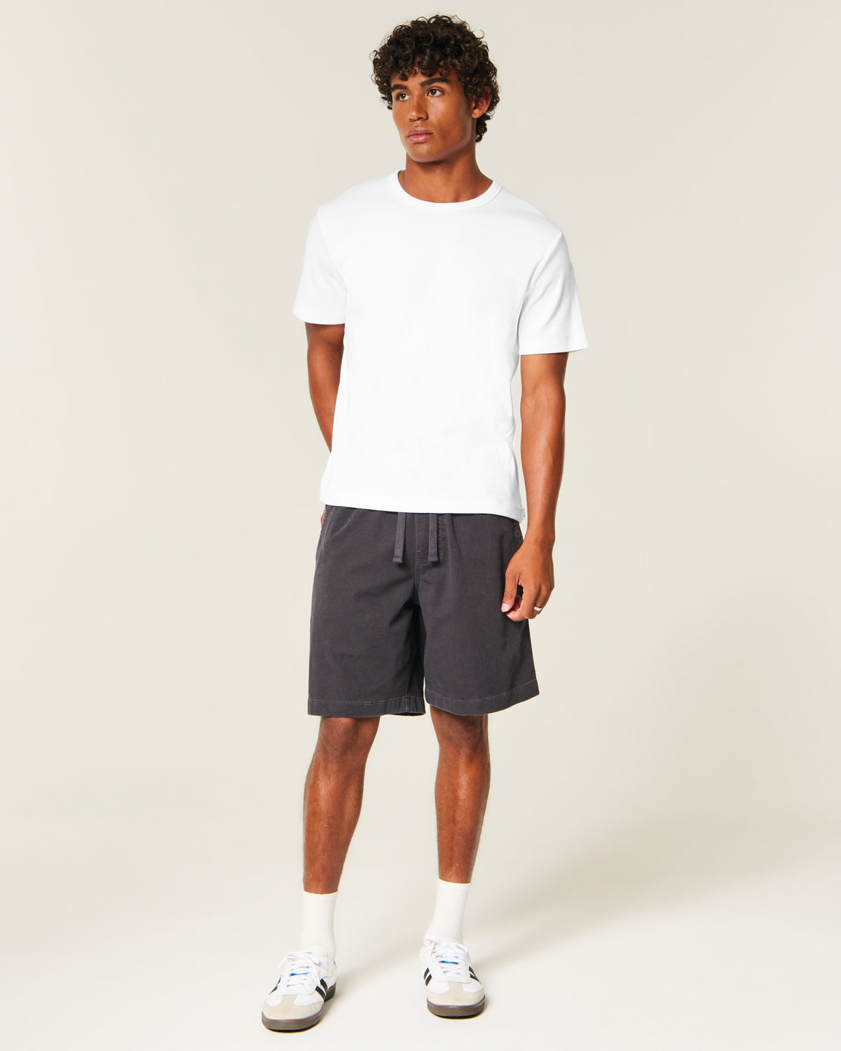 Hollister Rib Crew T-Shirt
