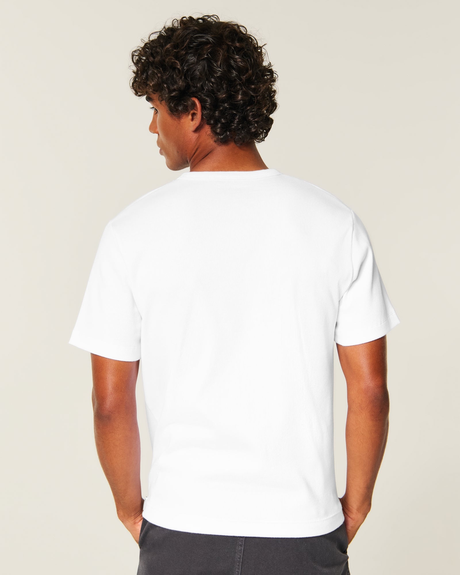 Hollister Rib Crew T-Shirt
