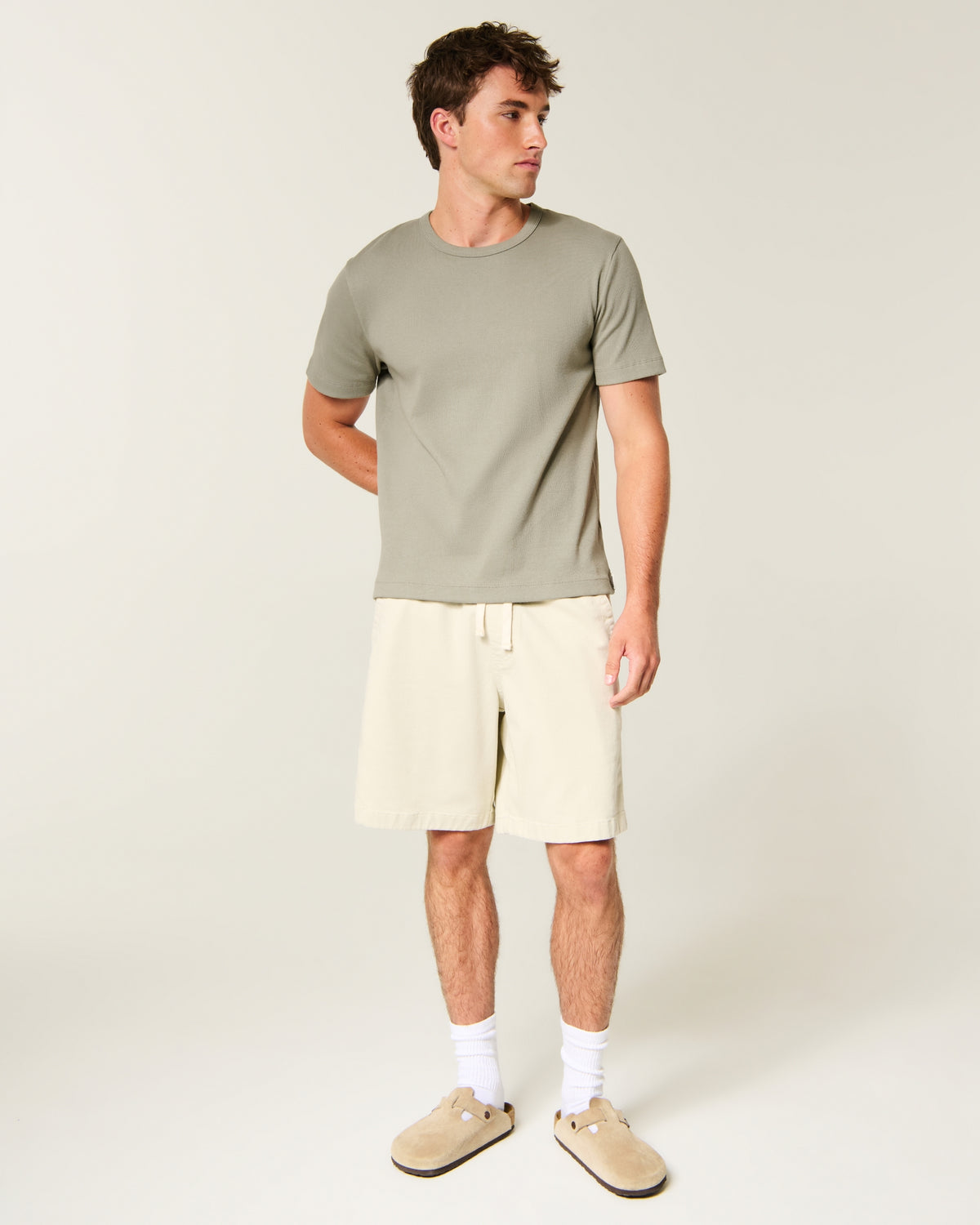 Hollister Rib Crew T-Shirt
