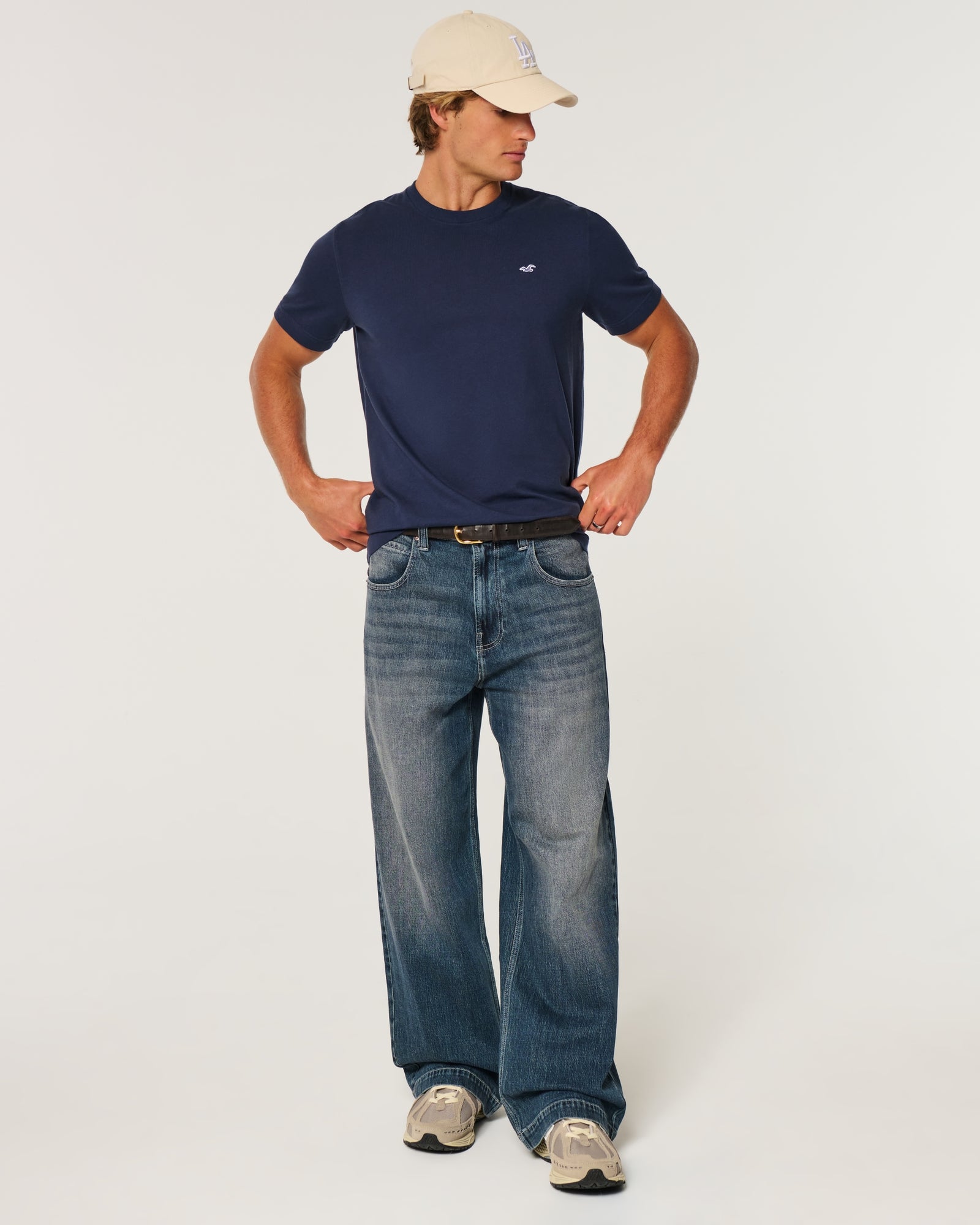 Hollister Must-Have Cotton Icon Ringer Tee
