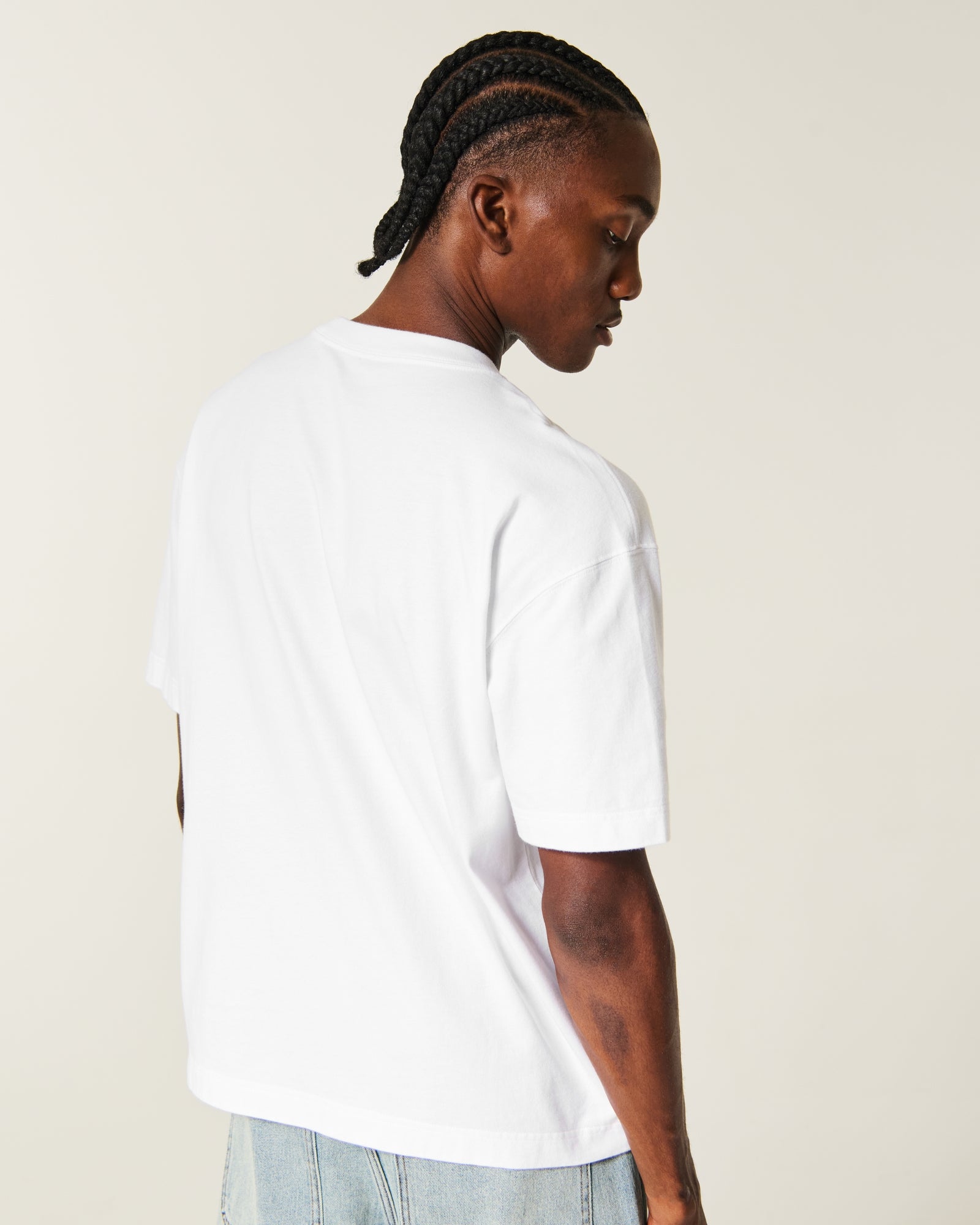 Hollister Boxy Heavyweight Crew T-Shirt