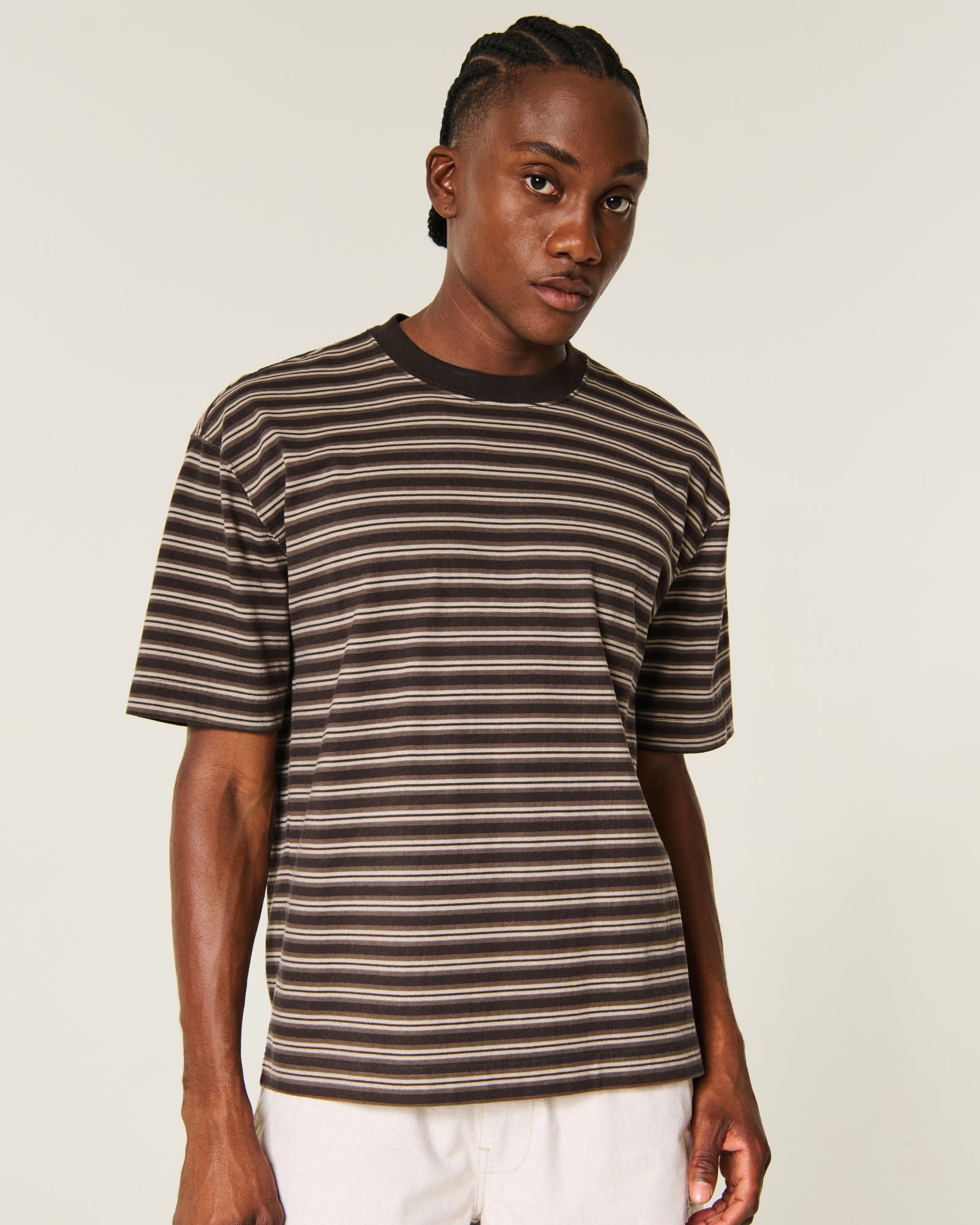 Hollister Boxy Heavyweight Crew T-Shirt