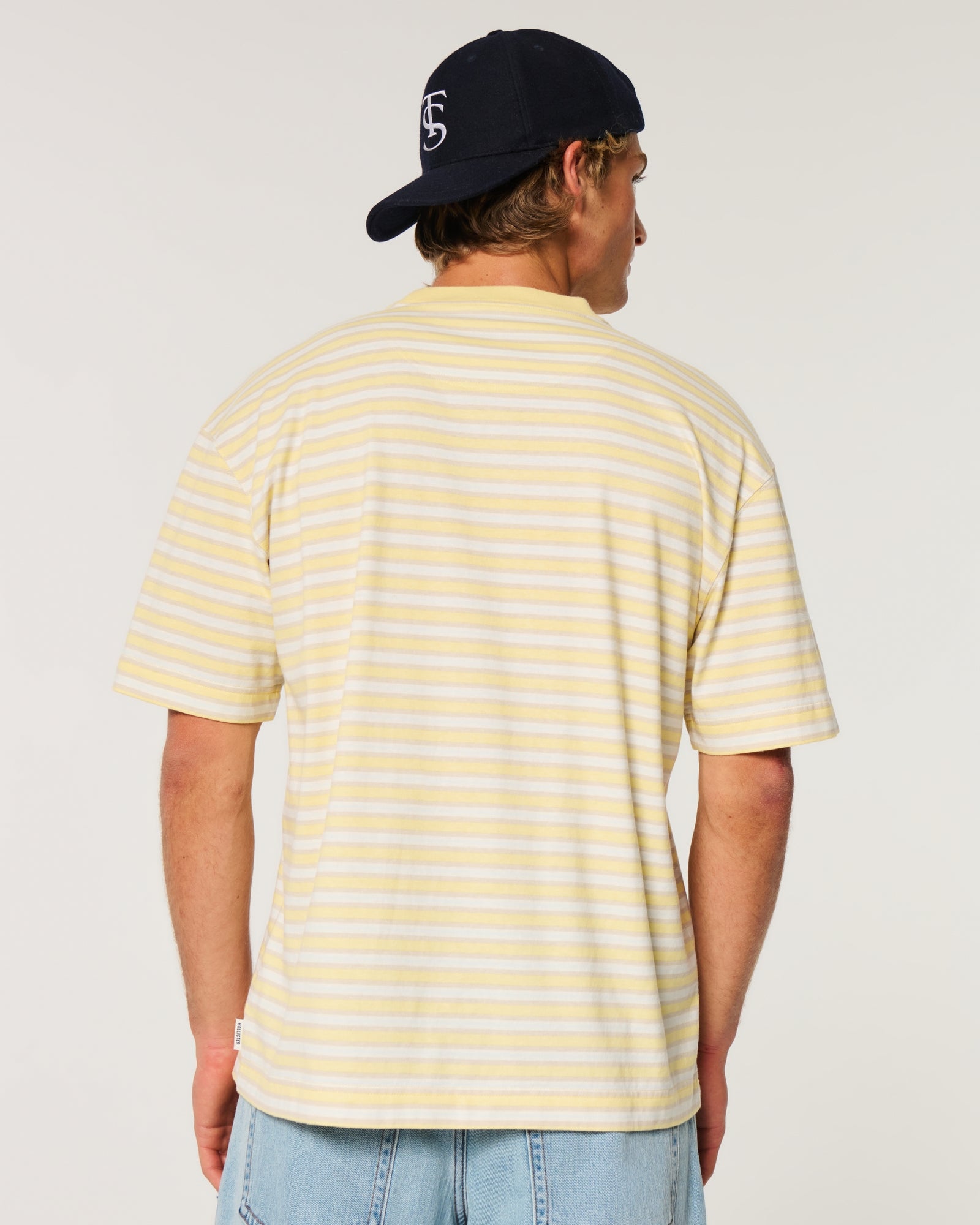 Hollister Boxy Heavyweight Crew T-Shirt
