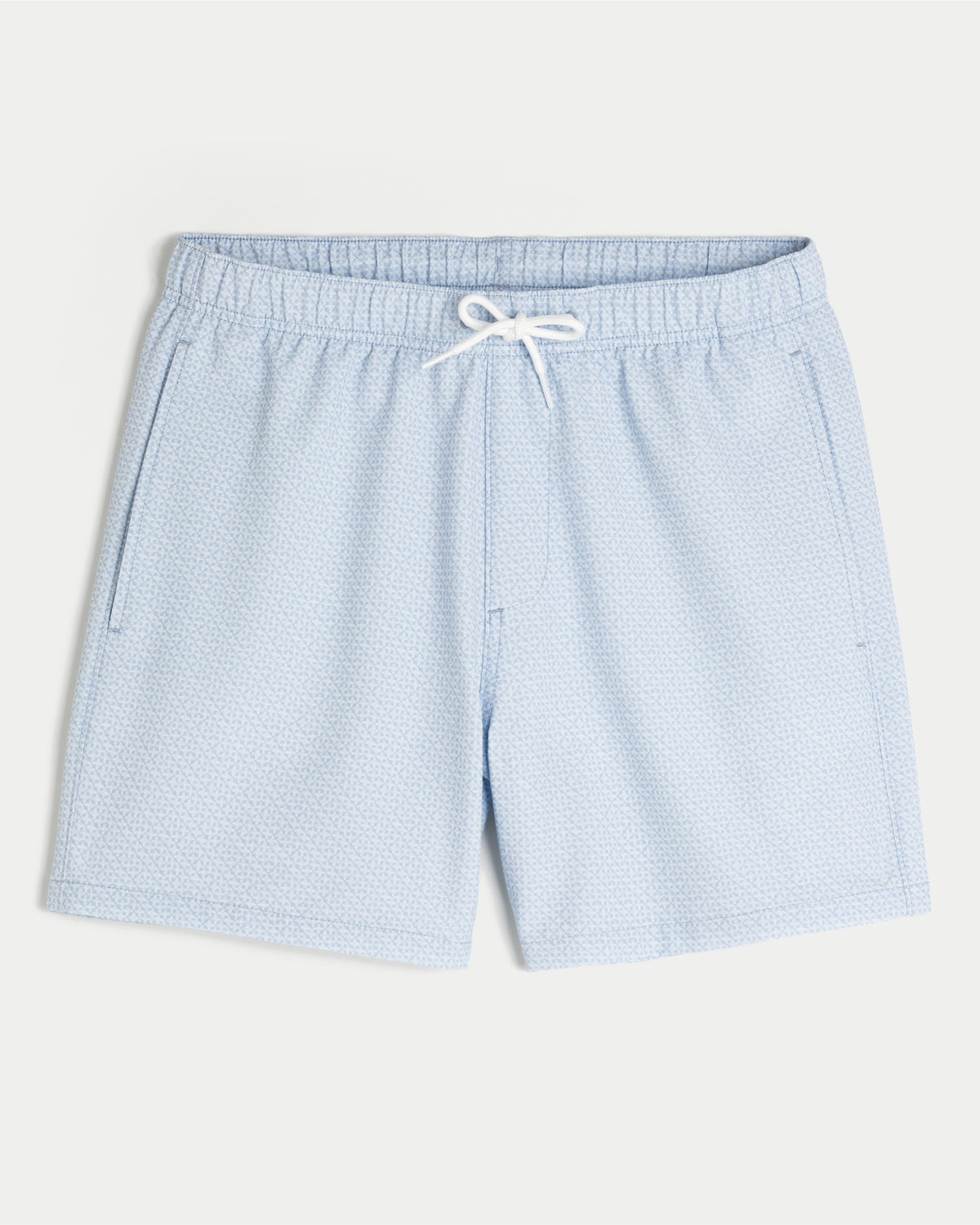 Hollister Seersucker Vacation Swim Trunks