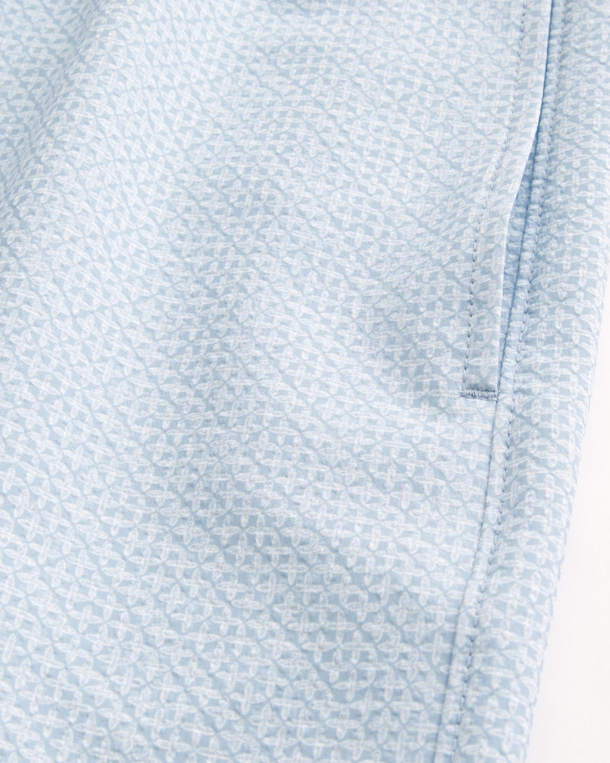 Hollister Seersucker Vacation Swim Trunks