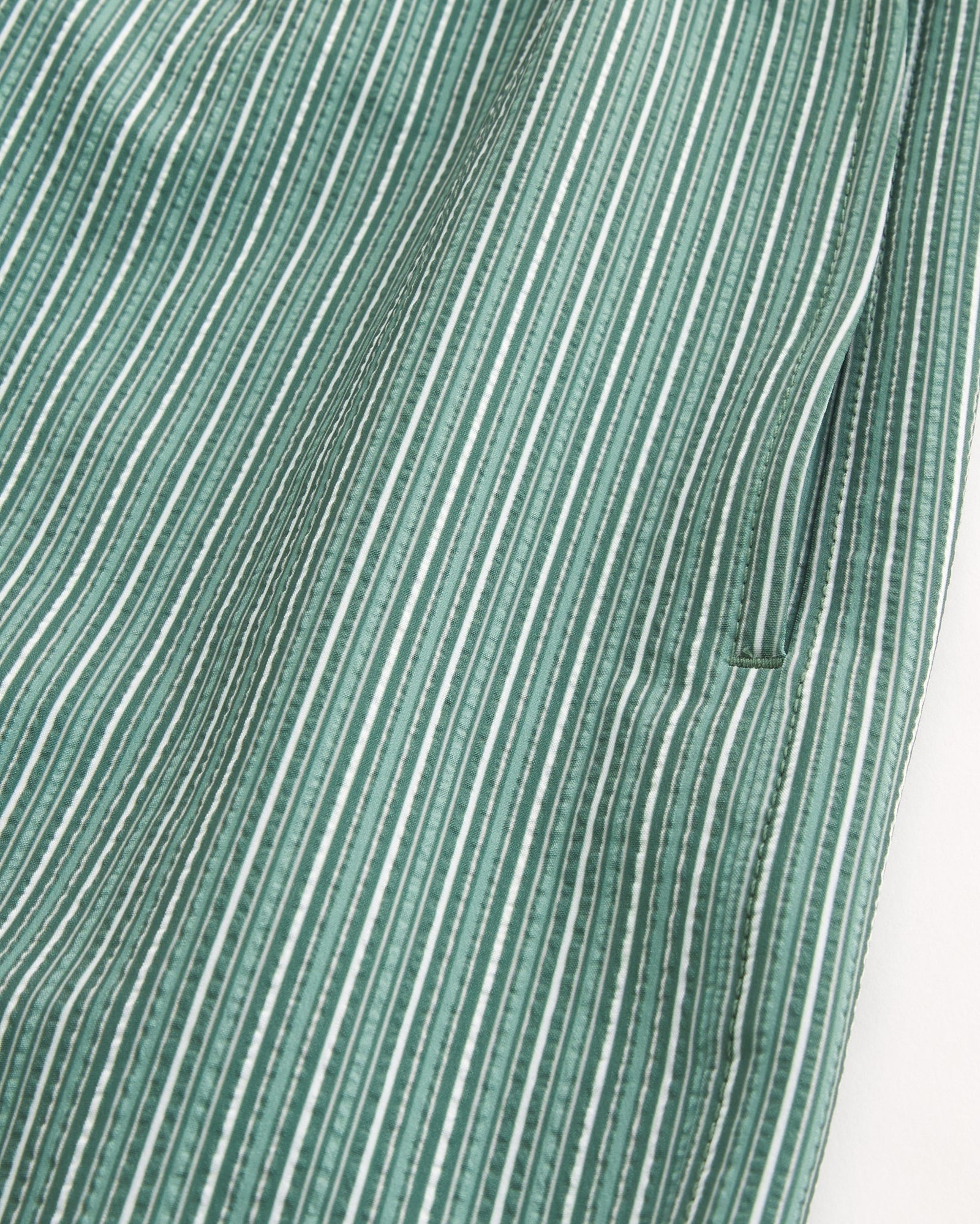 Hollister Seersucker Vacation Swim Trunks
