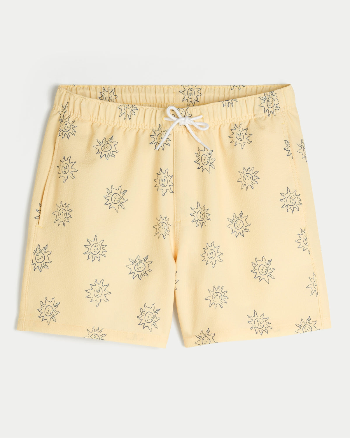 Hollister Seersucker Vacation Swim Trunks