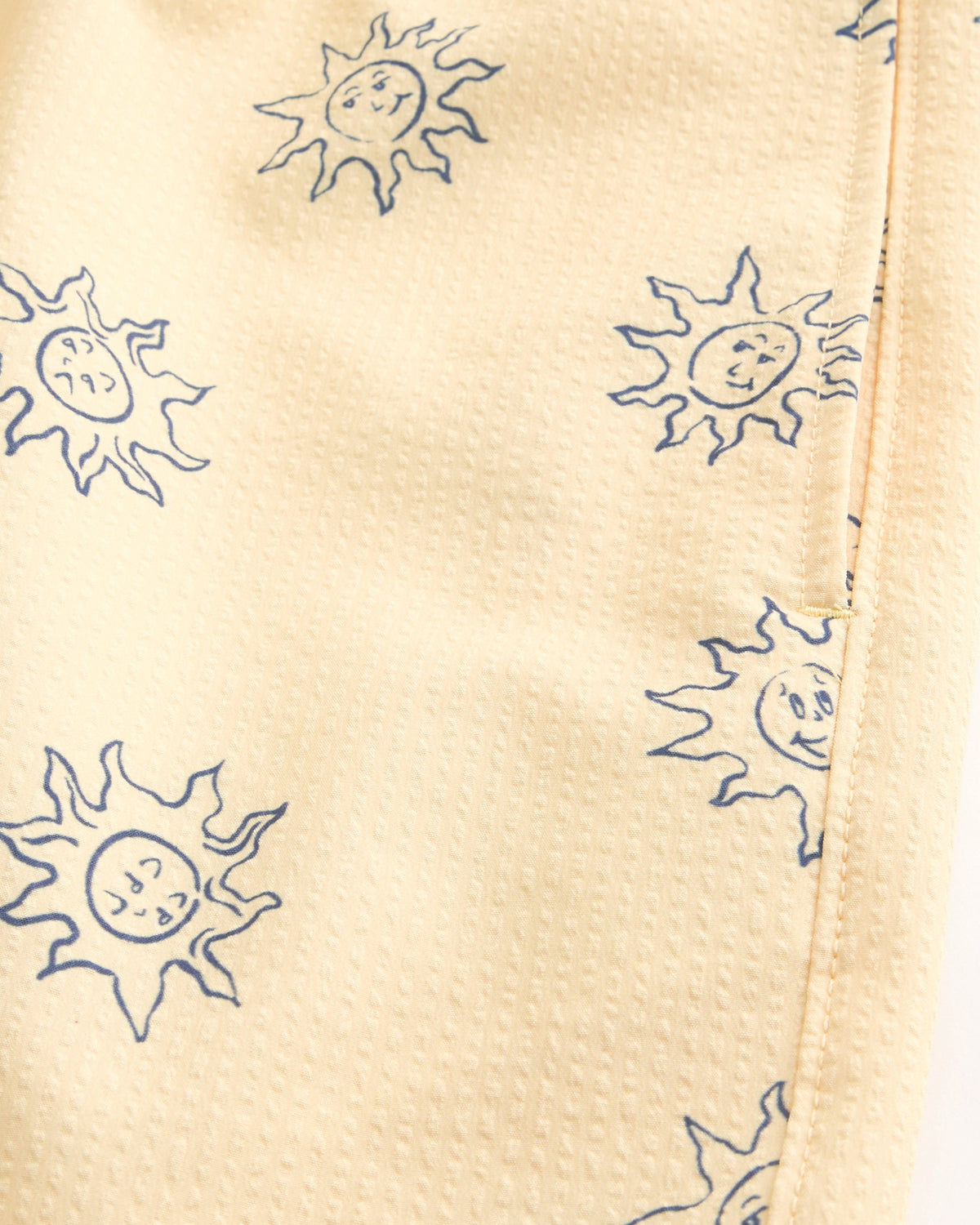 Hollister Seersucker Vacation Swim Trunks