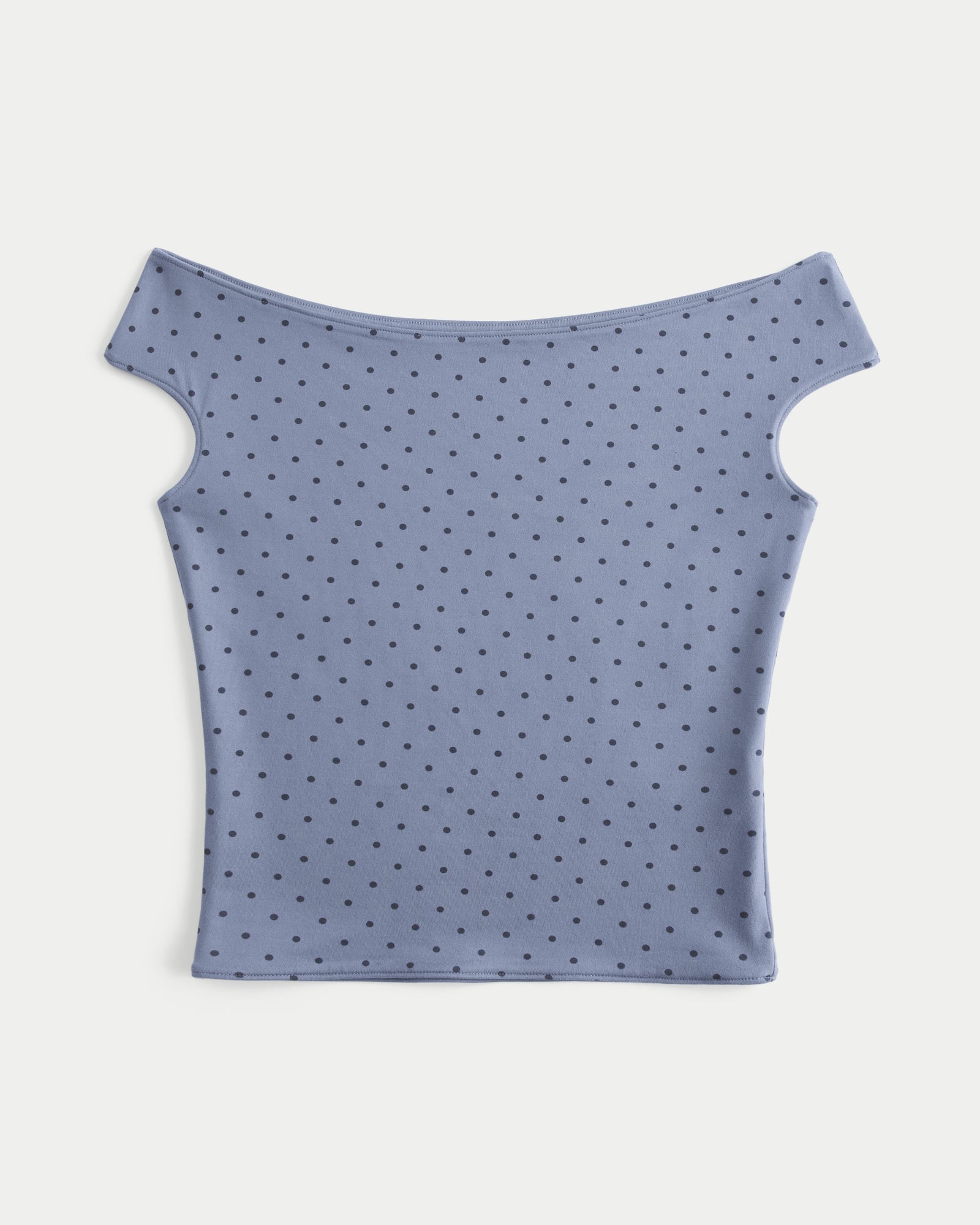 Hollister Reversible Off-the-Shoulder Seamless Fabric Top