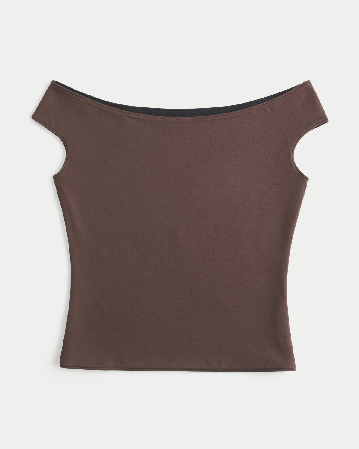 Hollister Reversible Off-the-Shoulder Seamless Fabric Top