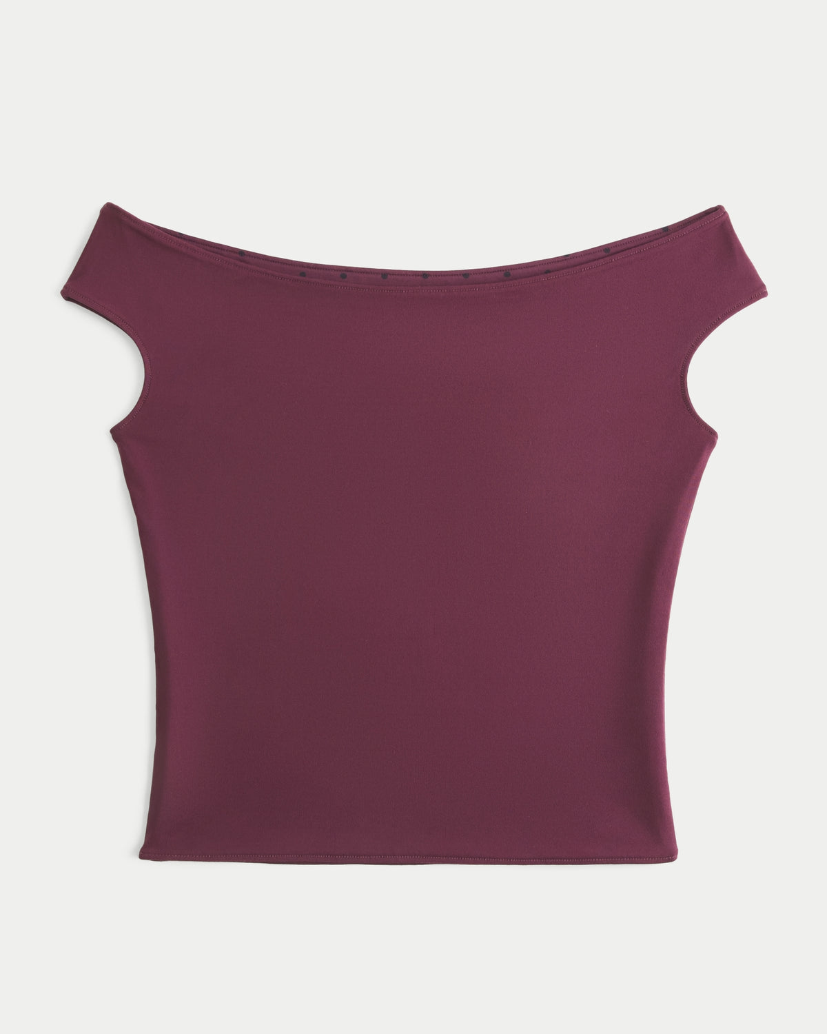 Hollister Reversible Off-the-Shoulder Seamless Fabric Top