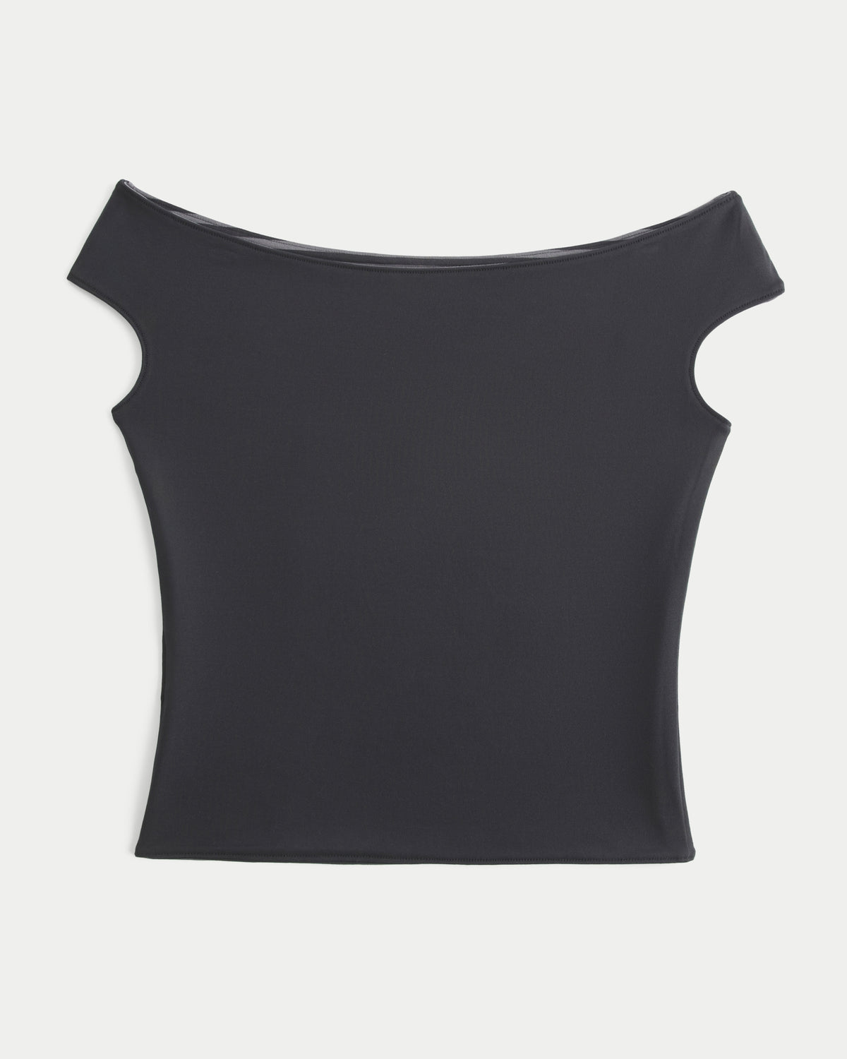 Hollister Reversible Off-the-Shoulder Seamless Fabric Top