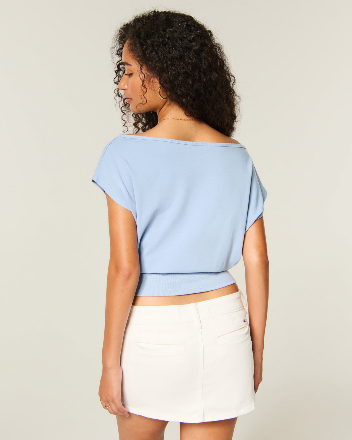 Hollister Banded Off-the-Shoulder Top
