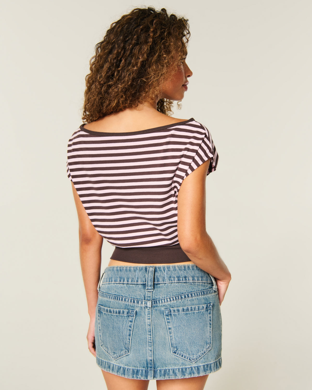 Hollister Banded Off-the-Shoulder Top