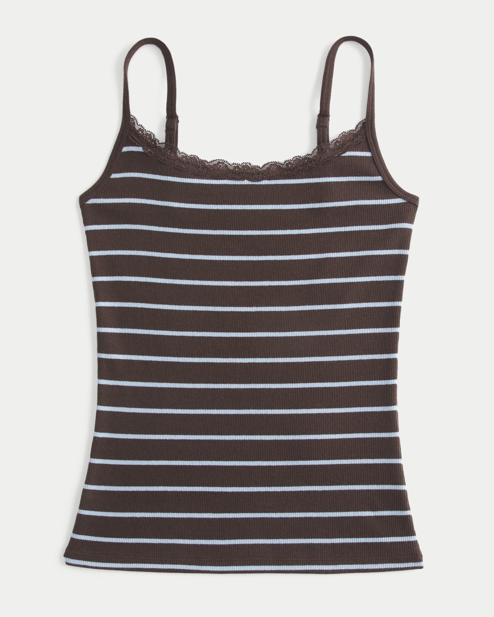 Hollister Rib Lace Trim Cami