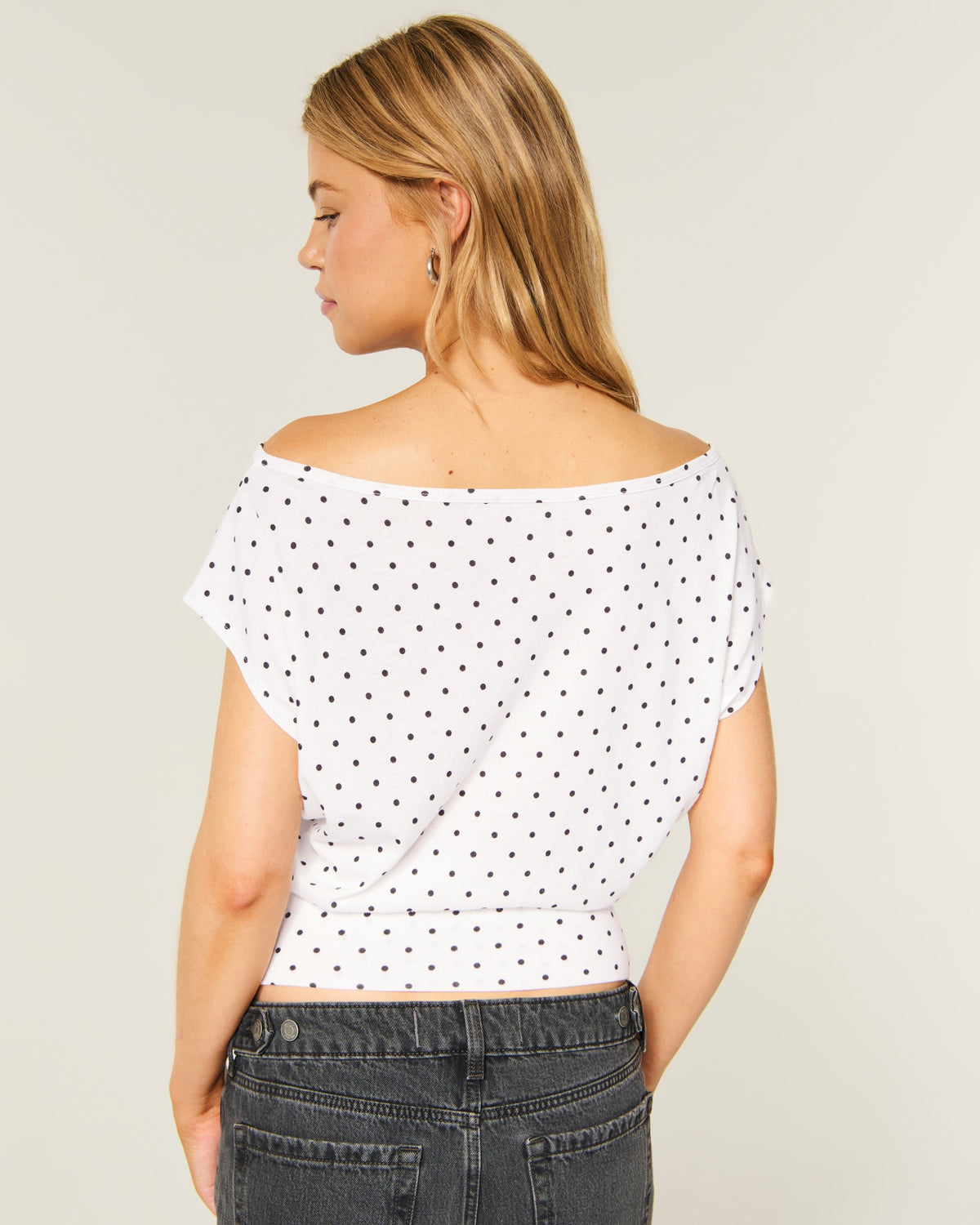 Hollister Banded Off-the-Shoulder Top